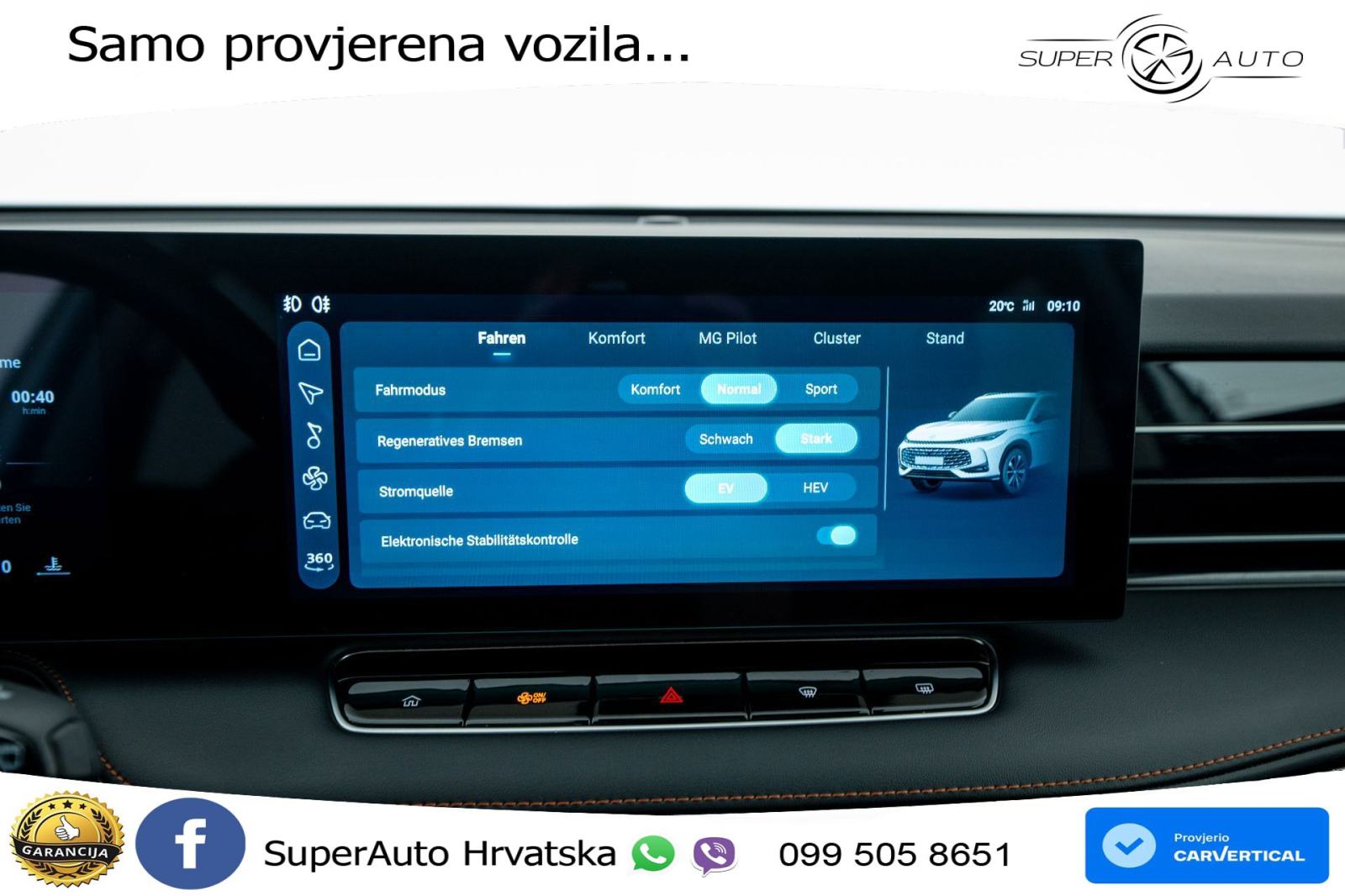 MG HS 1.5T Aut. Luxury 299 KS, LED+ACC+ASIST+GR SJED+360+VIRT+PDC, fotografija 16