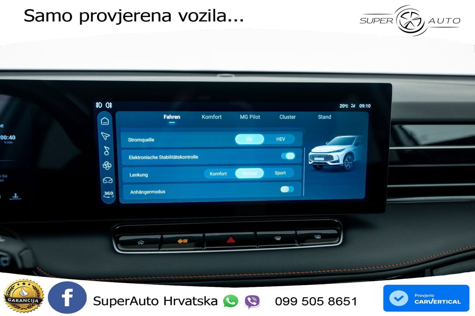 MG HS 1.5T Aut. Luxury 299 KS, LED+ACC+ASIST+GR SJED+360+VIRT+PDC, fotografija 17