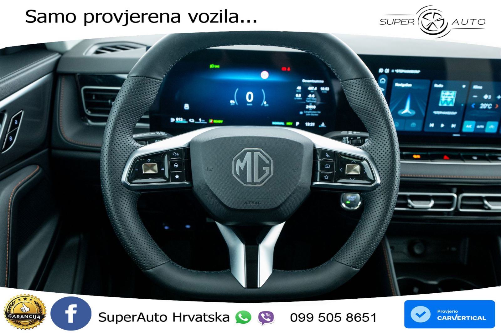 MG HS 1.5T Aut. Luxury 299 KS, LED+ACC+GR SJED+360+ASIST+VIRT, fotografija 7