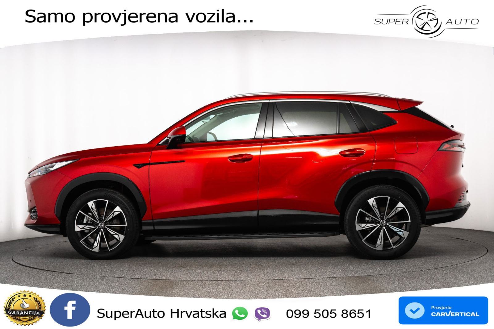 MG HS 1.5T Aut. Luxury 299 KS, LED+ACC+GR SJED+360+VIRT+PDC, fotografija 3