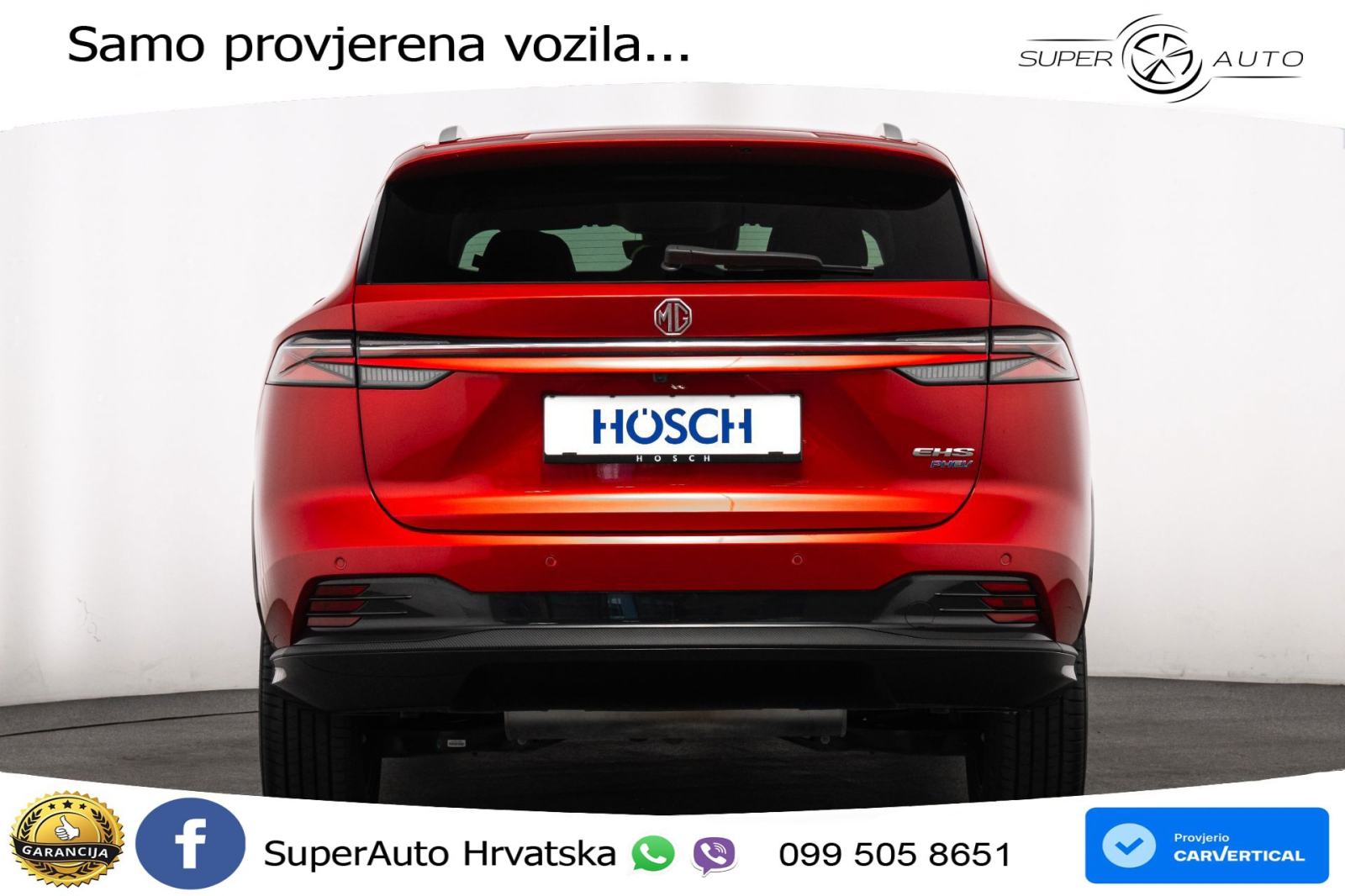 MG HS 1.5T Aut. Luxury 299 KS, LED+ACC+GR SJED+360+VIRT+PDC, fotografija 4