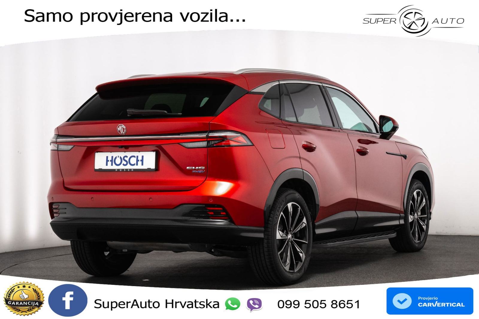MG HS 1.5T Aut. Luxury 299 KS, LED+ACC+GR SJED+360+VIRT+PDC, fotografija 5