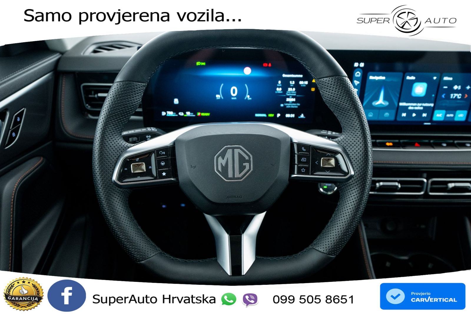MG HS 1.5T Aut. Luxury 299 KS, LED+ACC+GR SJED+360+VIRT+PDC, fotografija 7