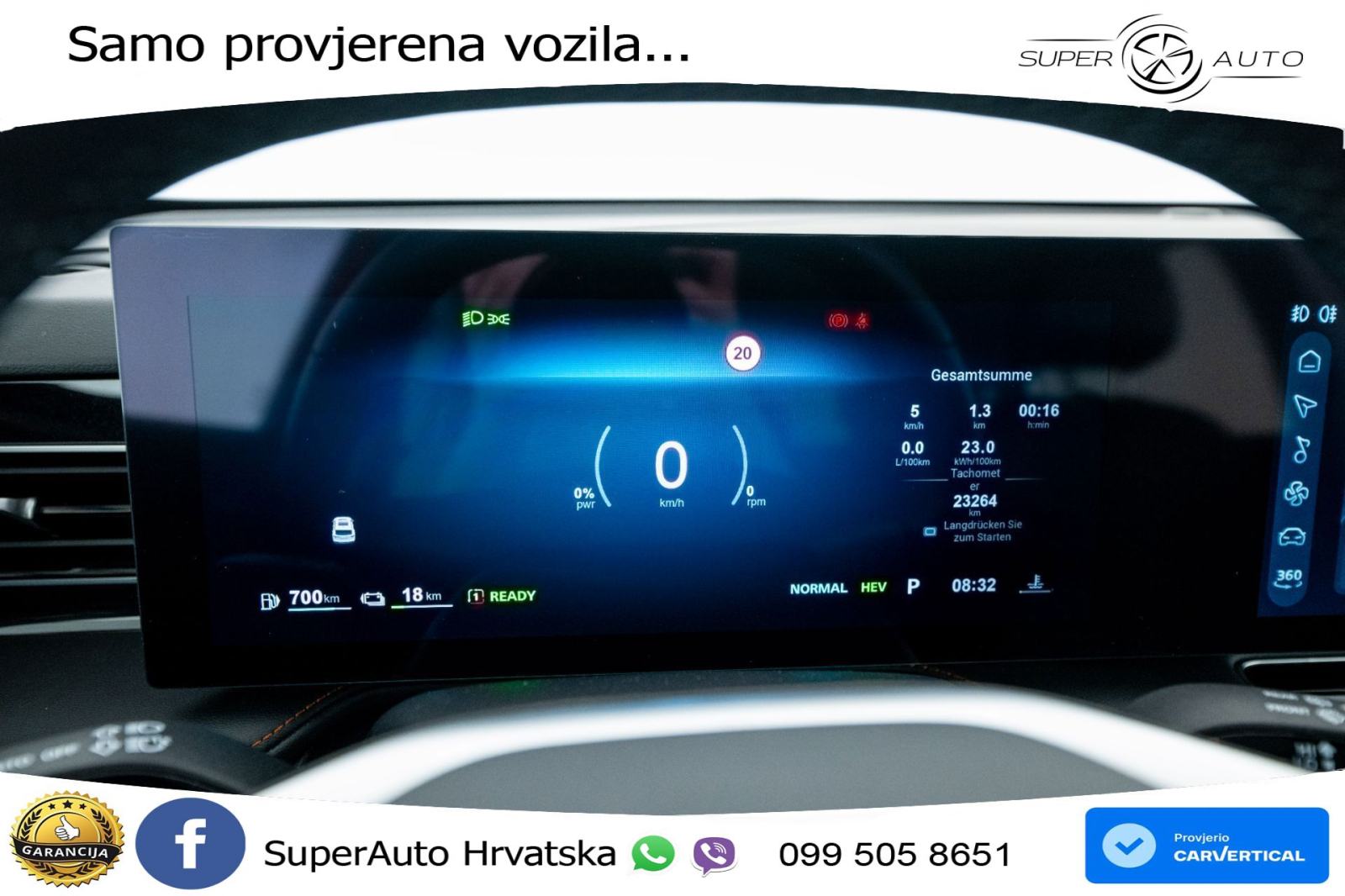 MG HS 1.5T Aut. Luxury 299 KS, LED+ACC+GR SJED+360+VIRT+PDC, fotografija 8