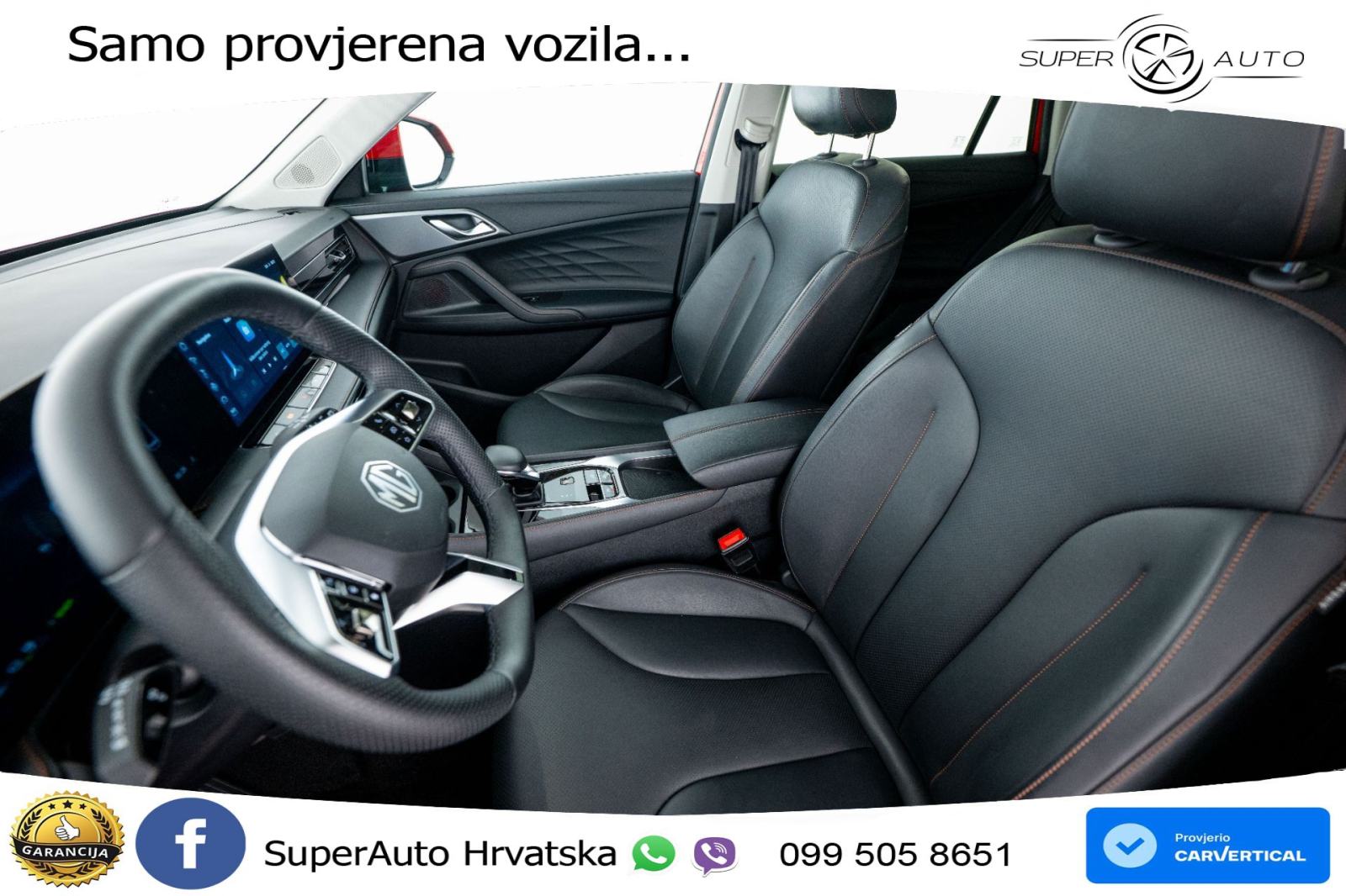 MG HS 1.5T Aut. Luxury 299 KS, LED+ACC+GR SJED+360+VIRT+PDC, fotografija 10