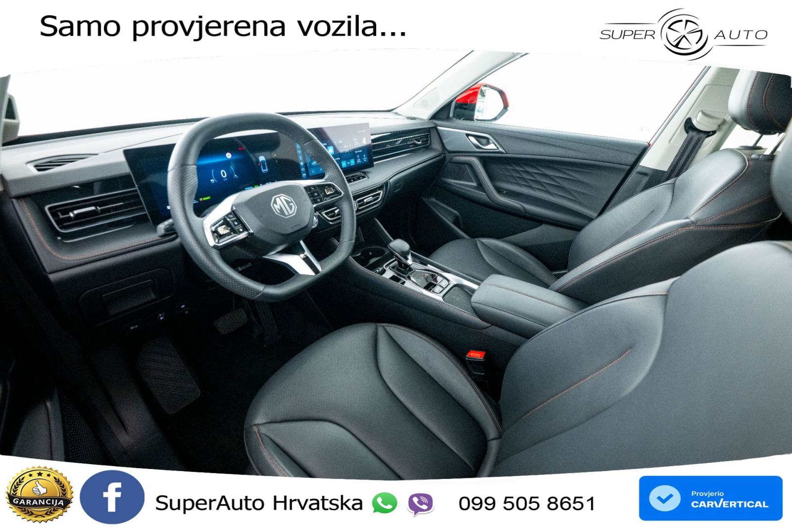 MG HS 1.5T Aut. Luxury 299 KS, LED+ACC+GR SJED+360+VIRT+PDC, fotografija 11