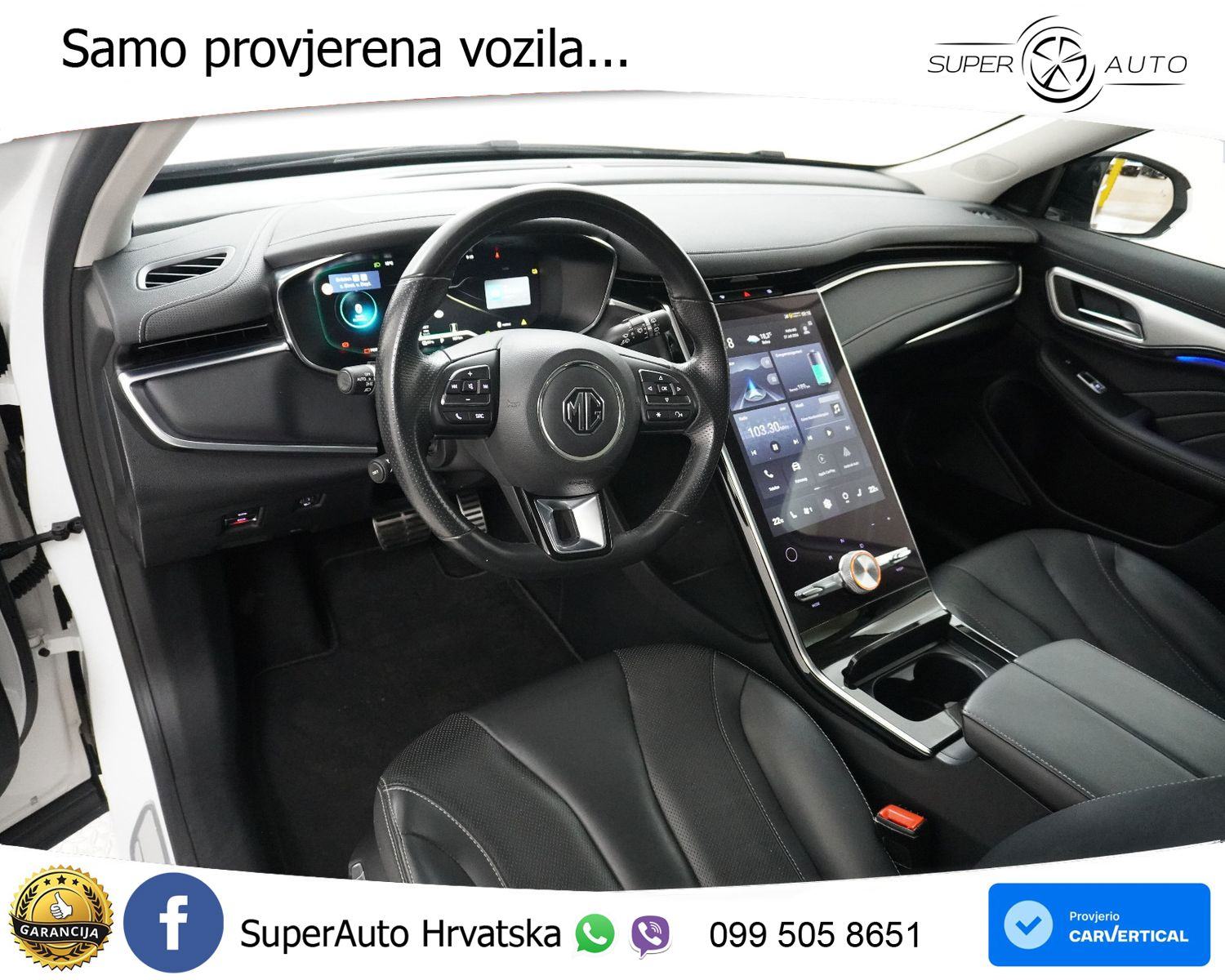 MG Marvel R 70 kWh Luxury 179 KS, ACC+LED+360+GR SJED+PANO+VIRT, fotografija 8