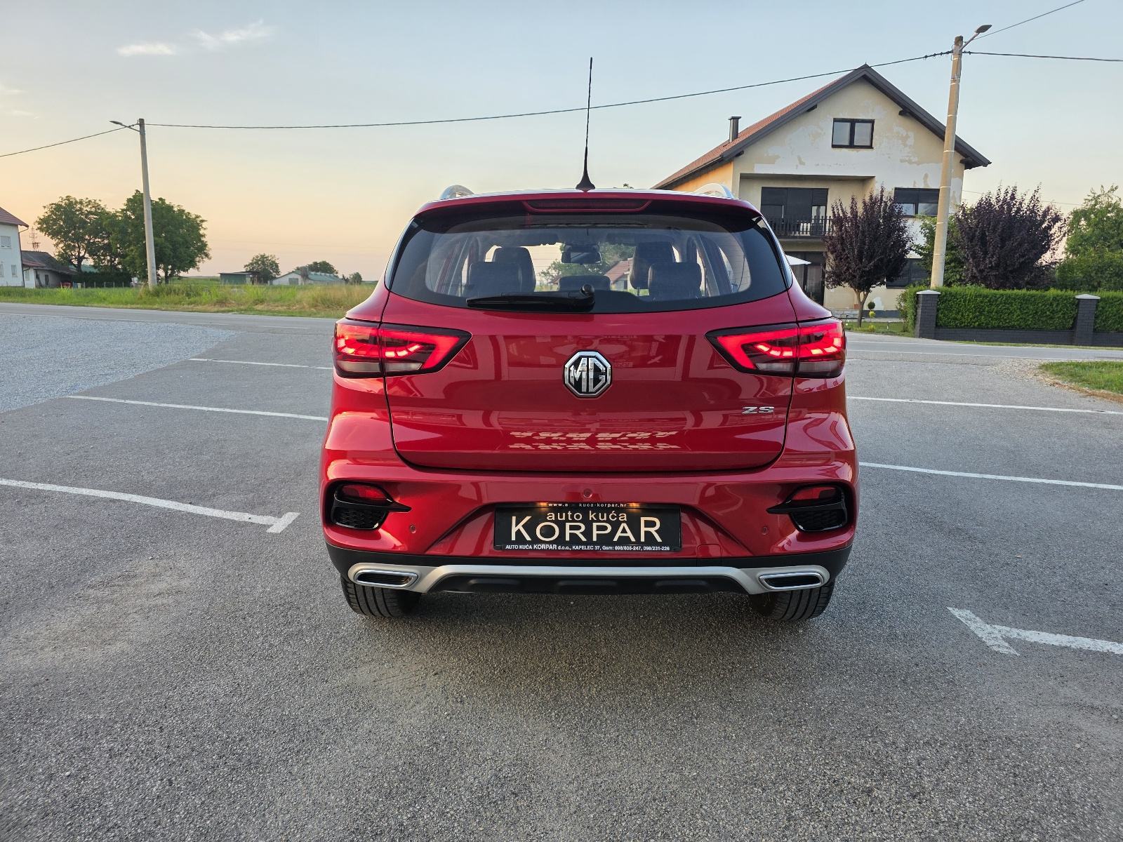 MG ZS 1.0 LUXURY,NAVI.,PANORAMA,KAMERA 360°,MRTVI KUT, fotografija 5