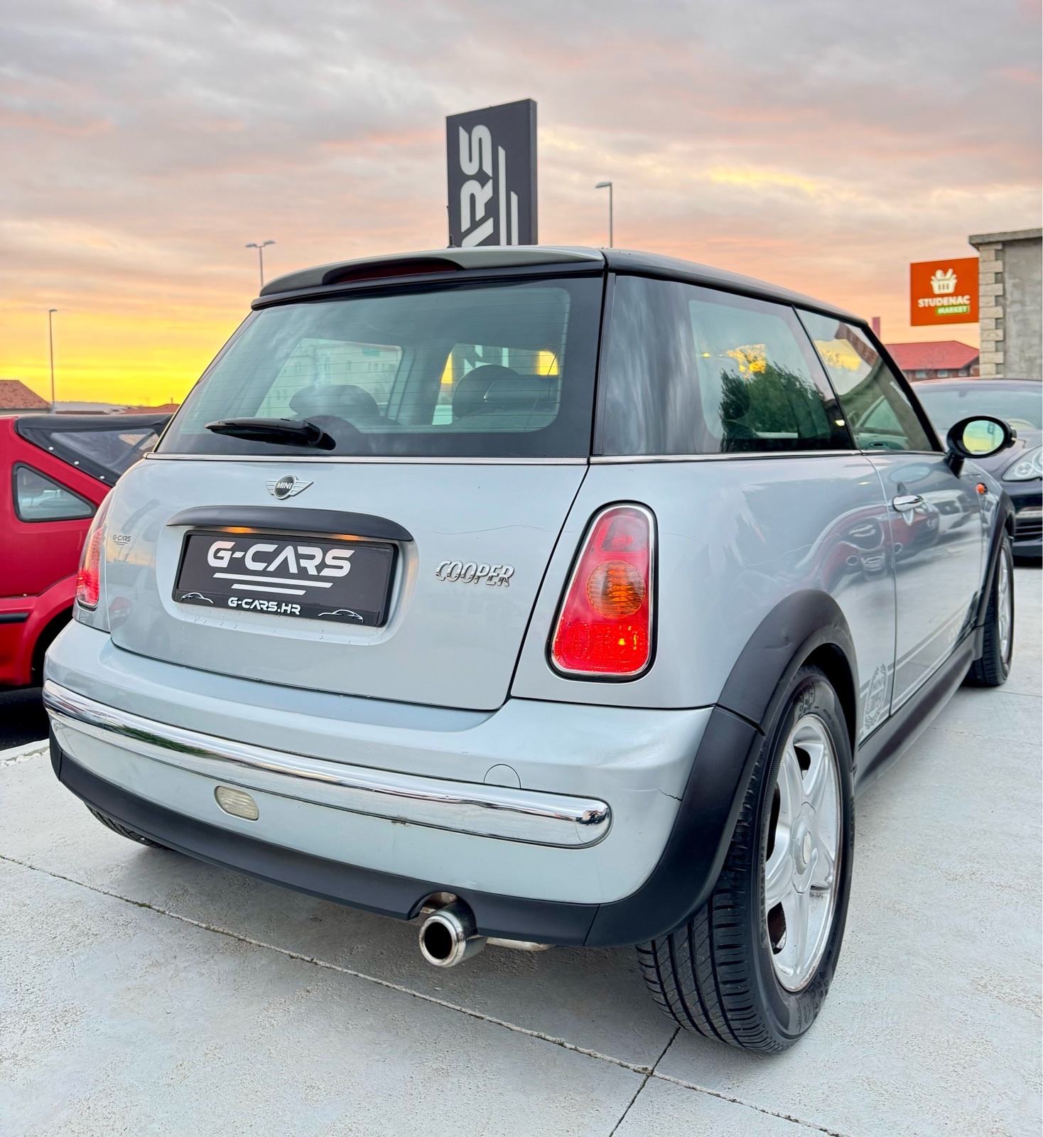 MINI Cooper 1,6 Benzin —Mod 2002—REG.GOD.DANA—KOŽA—KLIMA—ALU 16”—TOP!, fotografija 10