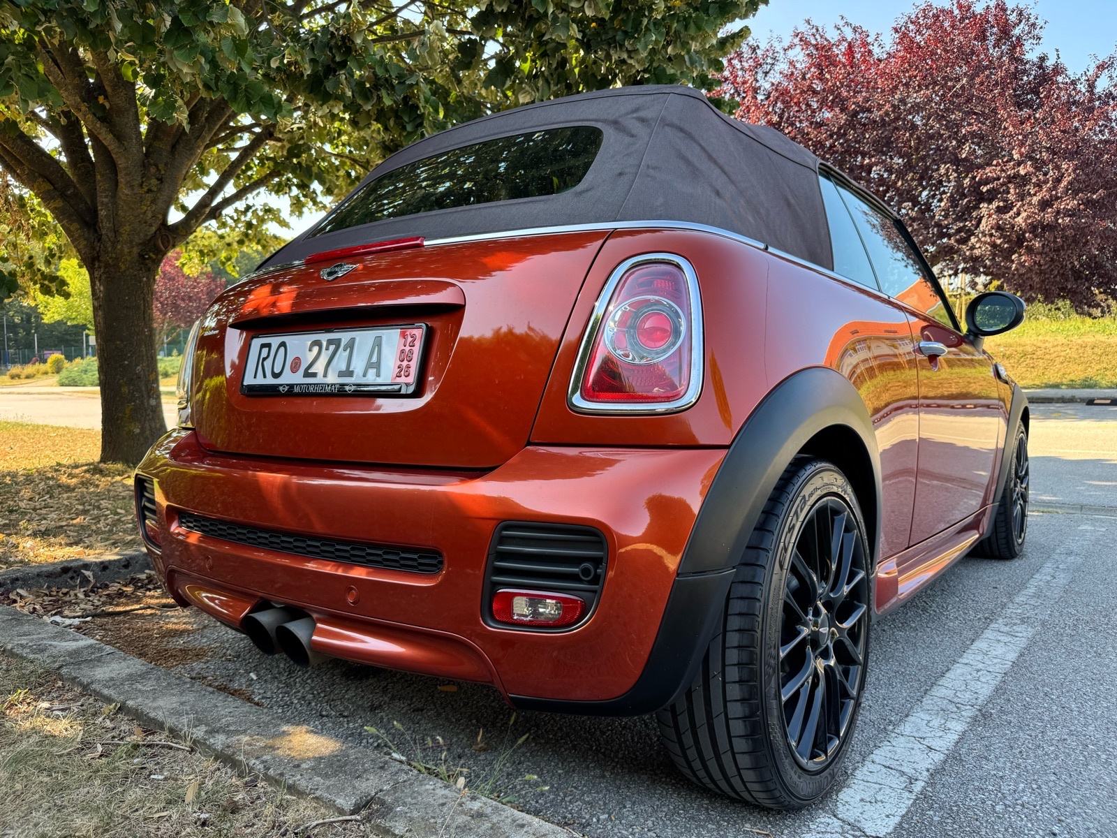 MINI John Cooper Works Cabrio 1.6 Turbo-211KS-Spice Orange Metalic, fotografija 12
