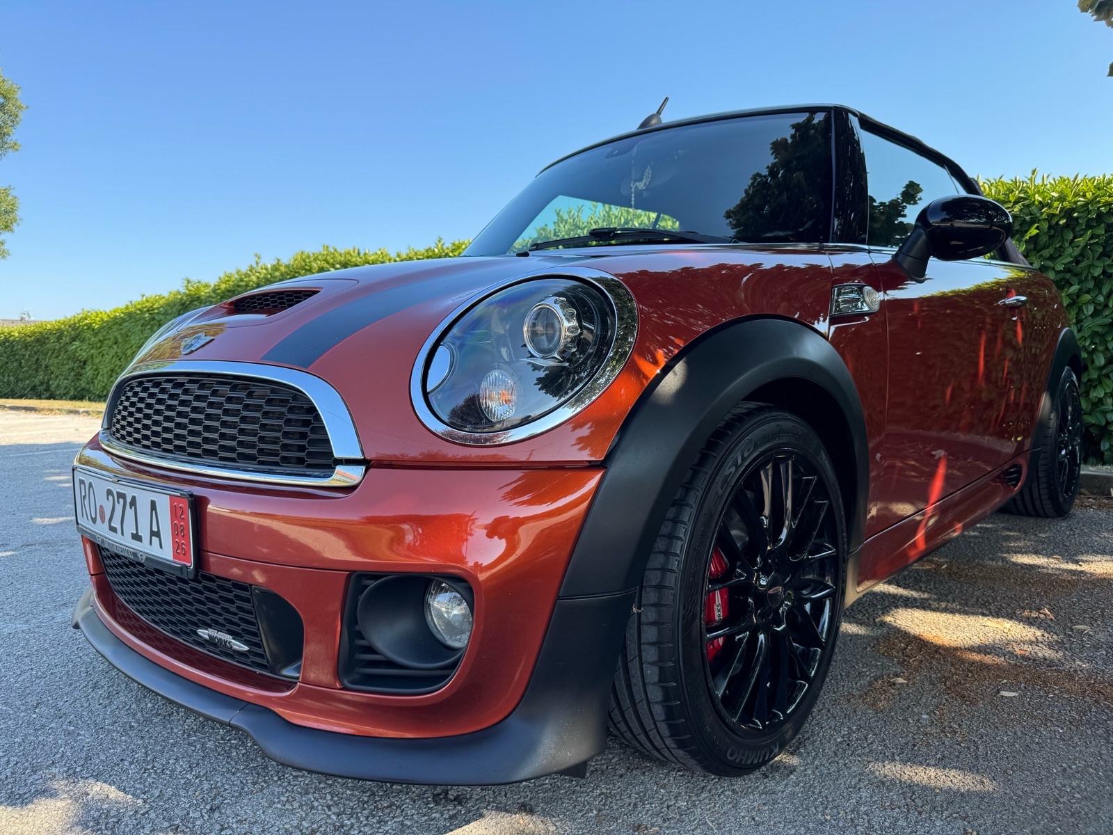 MINI John Cooper Works Cabrio 1.6 Turbo-211KS-Spice Orange Metalic, fotografija 9