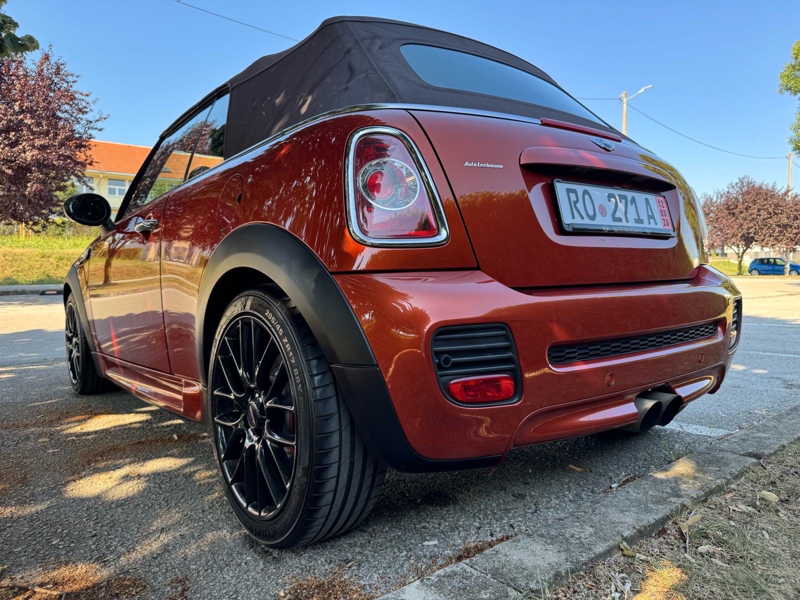 MINI John Cooper Works Cabrio 1.6 Turbo-211KS-Spice Orange Metalic, fotografija 14