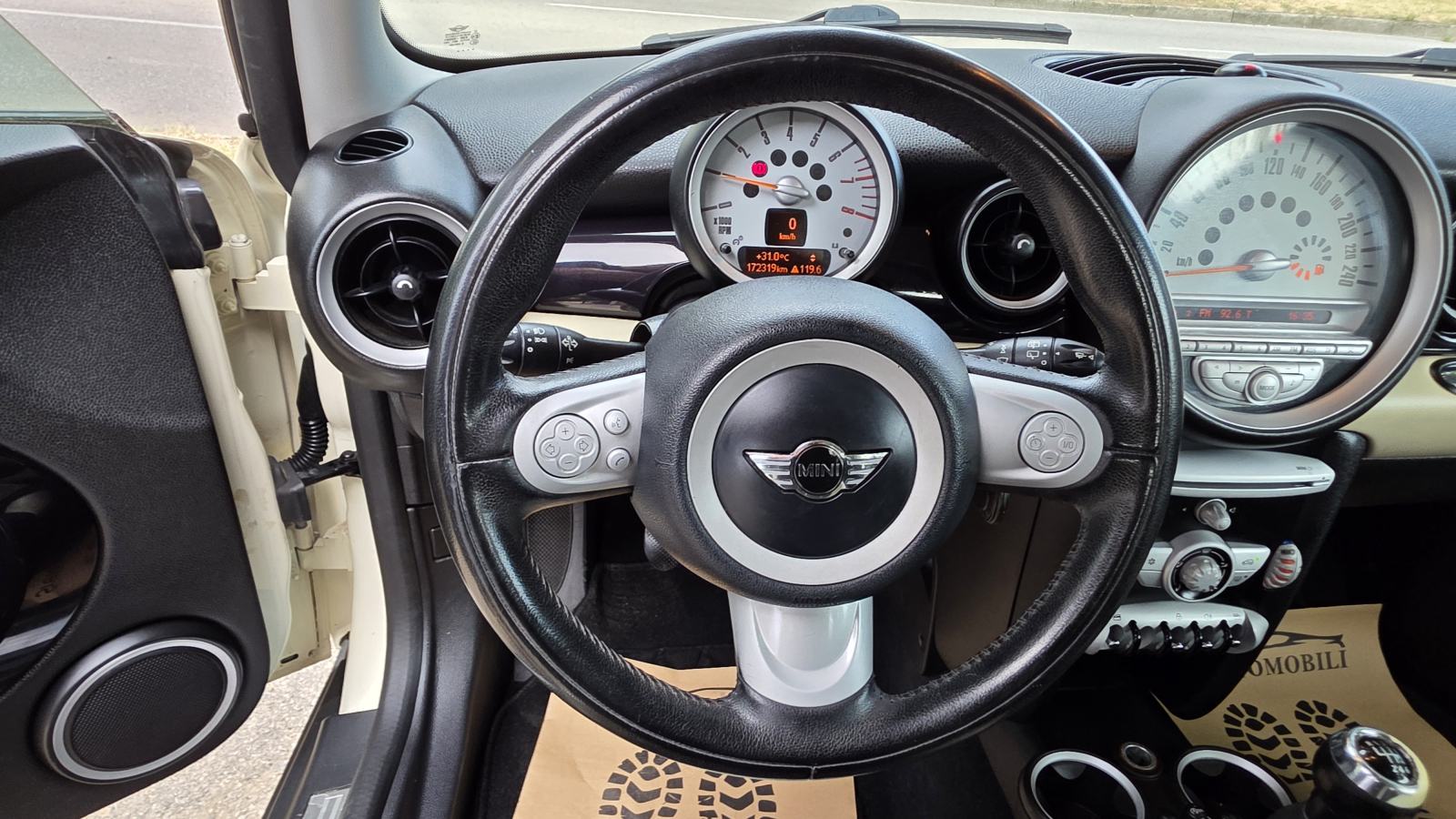MINI ONE 1.4, reg 12/2026, klima, koža, servisna, tempo, alu, ODLIČAN, fotografija 14