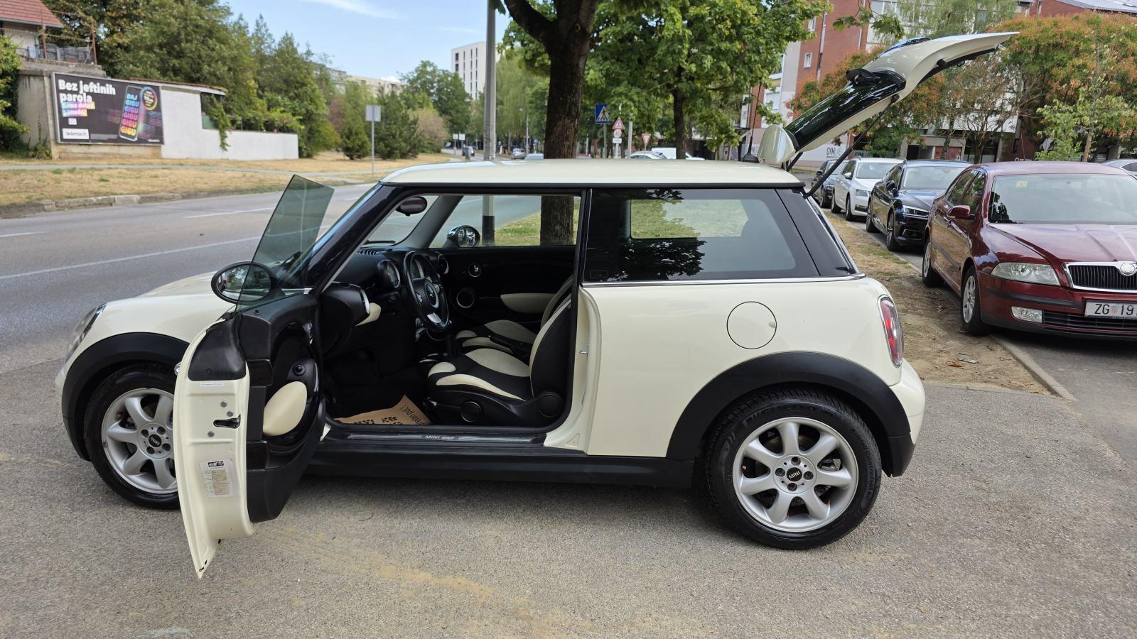 MINI ONE 1.4, reg 12/2026, klima, koža, servisna, tempo, alu, ODLIČAN, fotografija 12