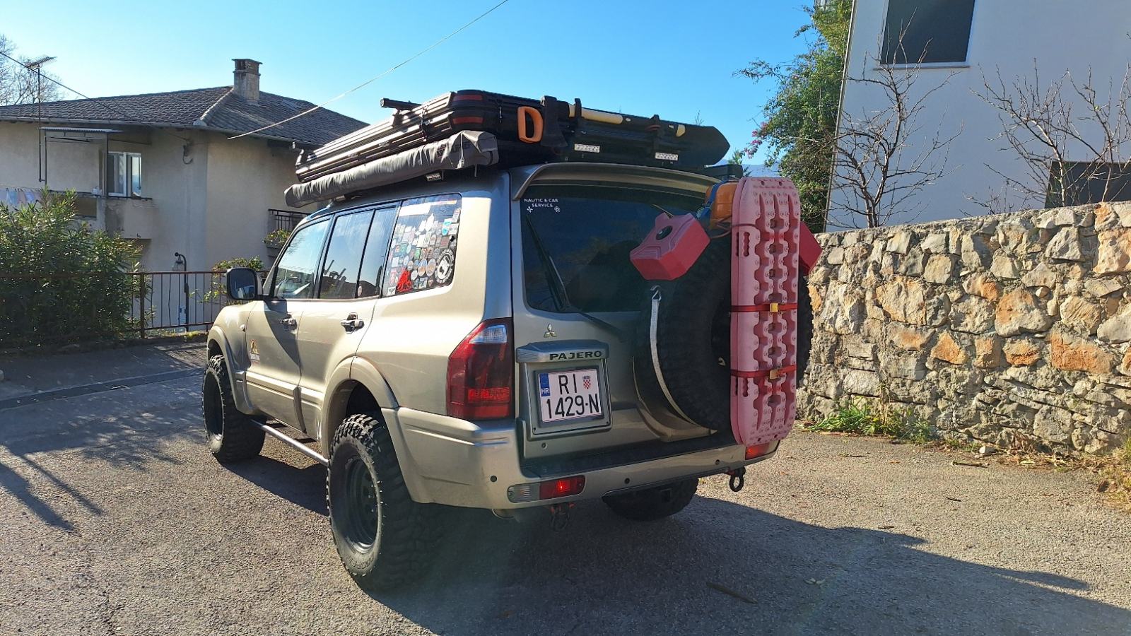 Mitsubishi Pajero 3.2 did, overland, krovni šator, fotografija 7