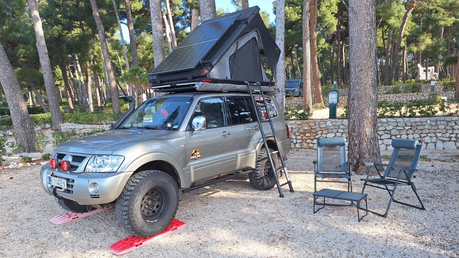 Mitsubishi Pajero 3.2 did, overland, krovni šator, fotografija 10
