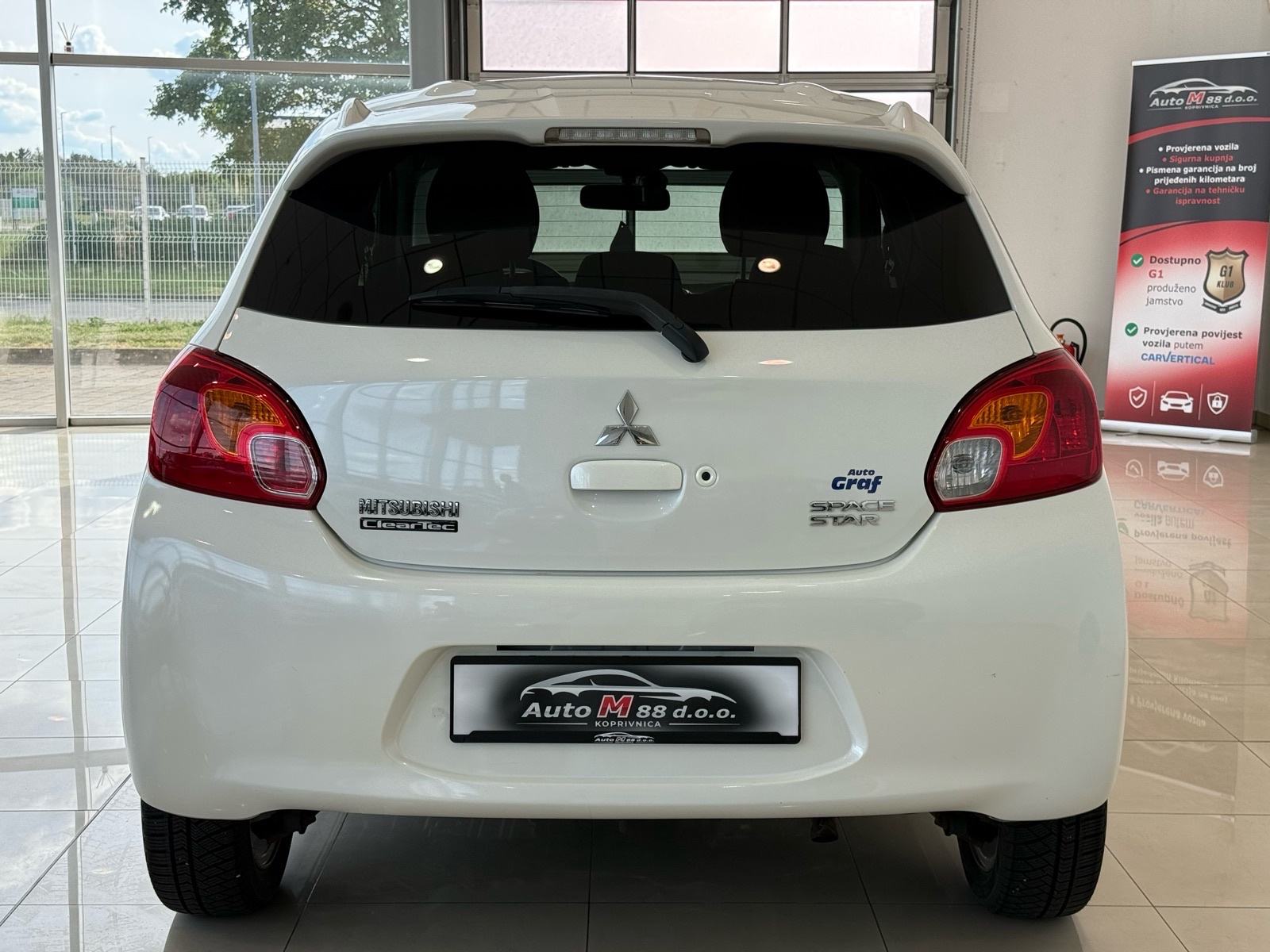 Mitsubishi Space Star 1.2⭐️137.000km⭐️REG 1G⭐️1.VL⭐️SERVISNA⭐GARANCIJA, fotografija 7