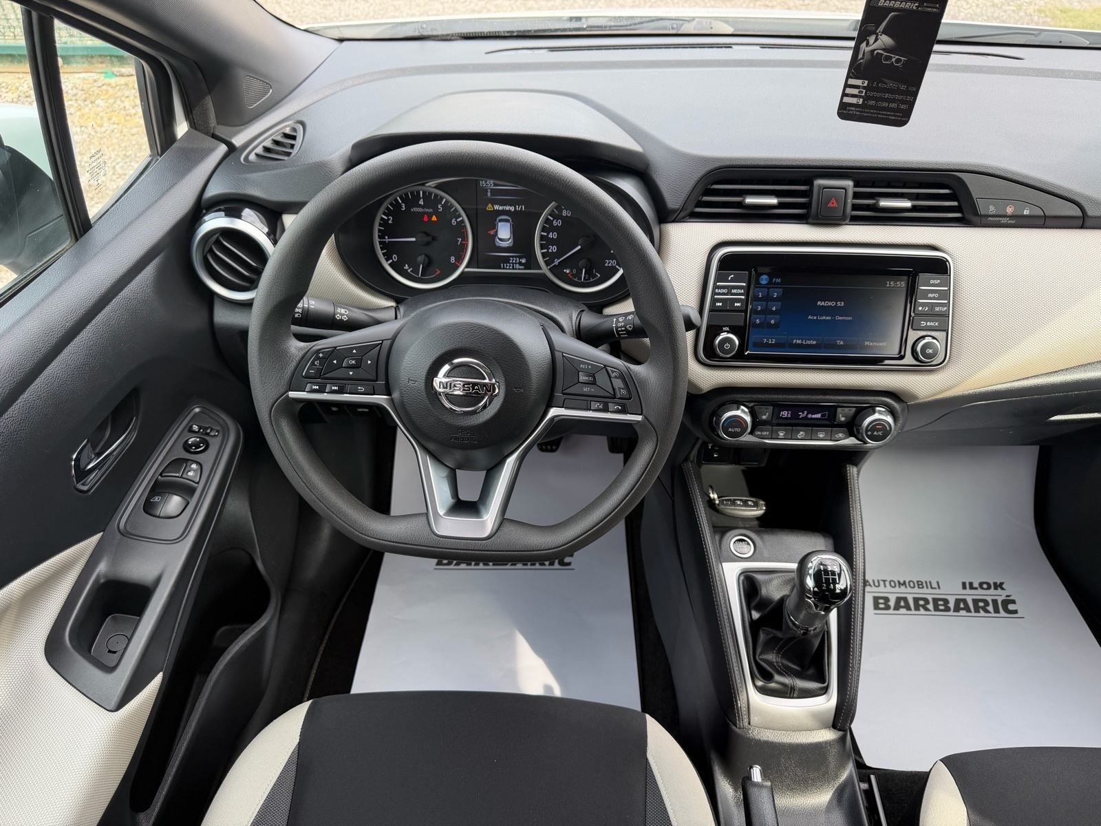 Nissan Micra 1,0iMultimedija,Digitalna klima,PDC,Servisna,Jamstvo 12mj, fotografija 14