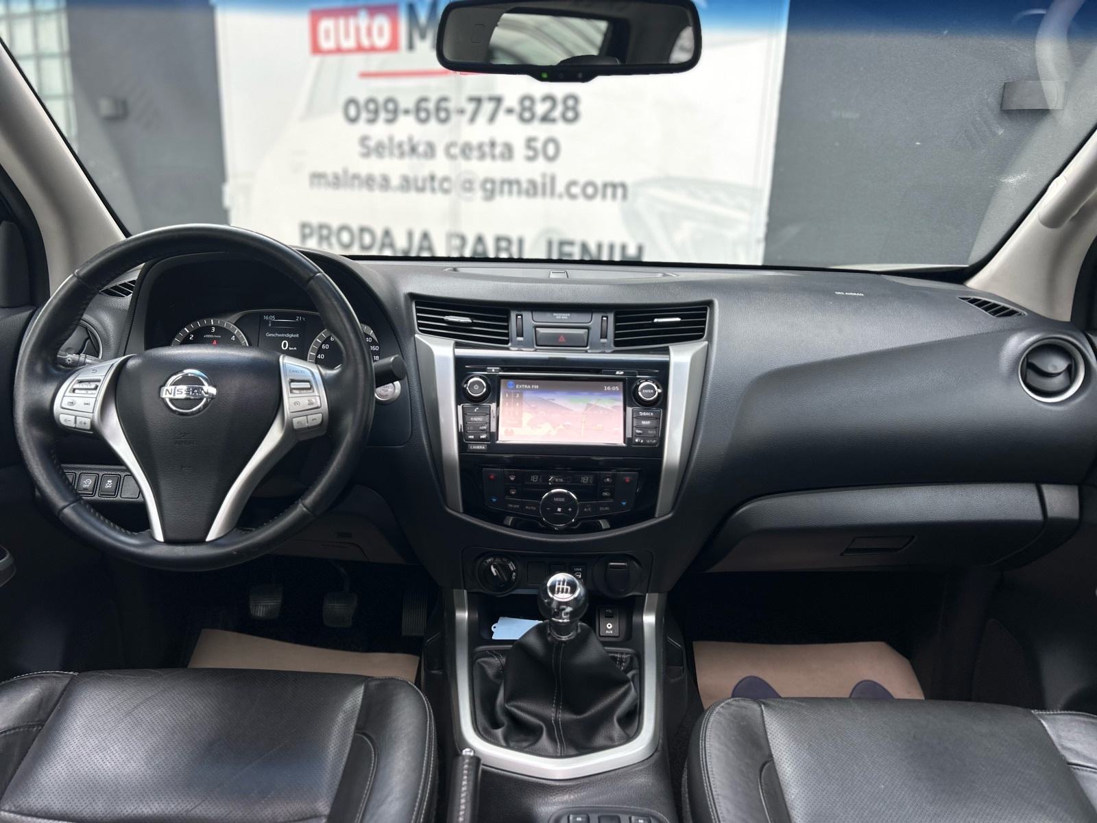 Nissan Navara 2.3 DCI 2017G.4X4 NOVI MODEL N-1 FULL OPREMA ŠIBER XENON, fotografija 17