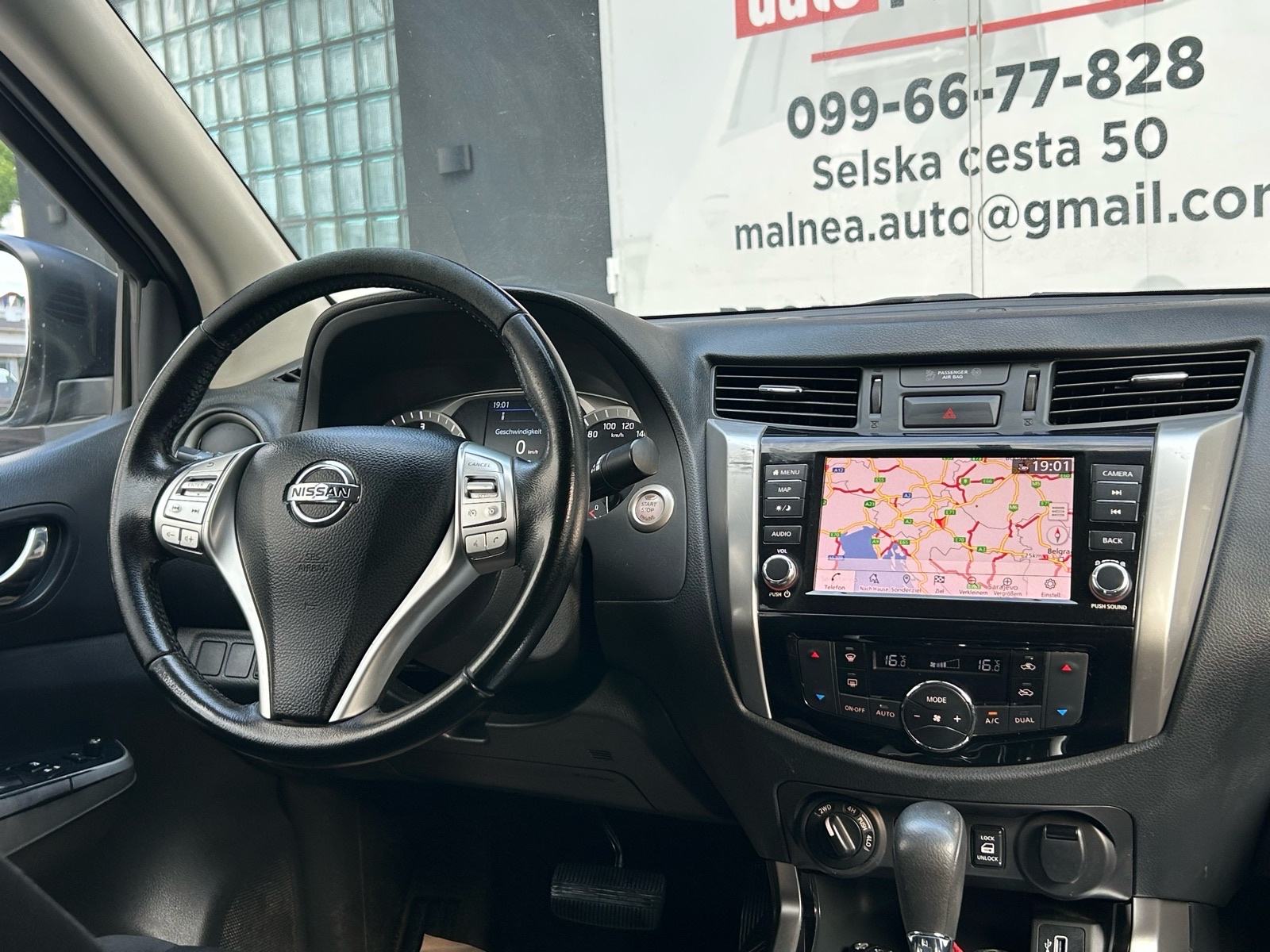 Nissan Navara 2.3 DCI AUTOMATIK 2019G.4X4 NOVI MODEL N-1 FULL OPREMA, fotografija 17