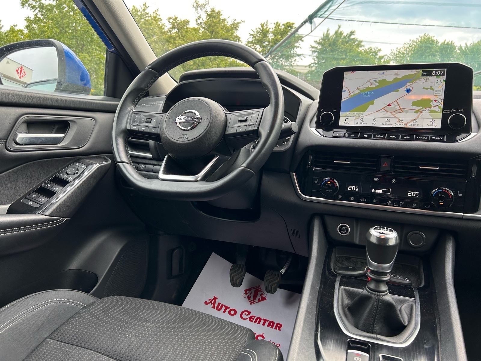 Nissan Qashqai 1,3 DIG-T 2021.,reg:4.5.2027.,SERVISNA, GRIJ SJED, TOP, fotografija 10