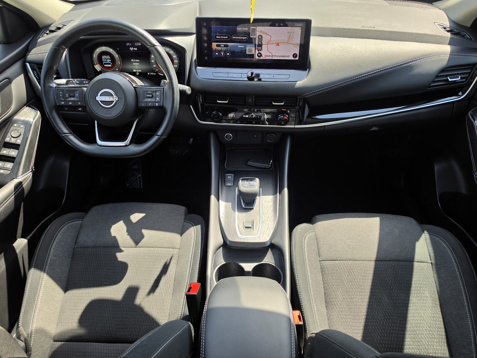 Nissan Qashqai 1.3 MHEV 52TKM,SERV.,NAVI.,LED,VIRT,PDC,KAM.360,PERLA,N, fotografija 14