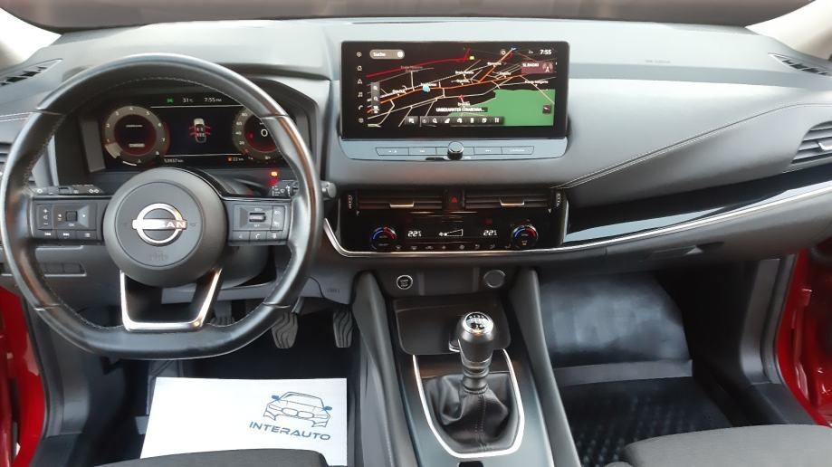 Nissan Qashqai 1.3-N CONNECTA-DVOBOJAN-KAMERA 360-VELIKA MEDIA-LED, fotografija 12