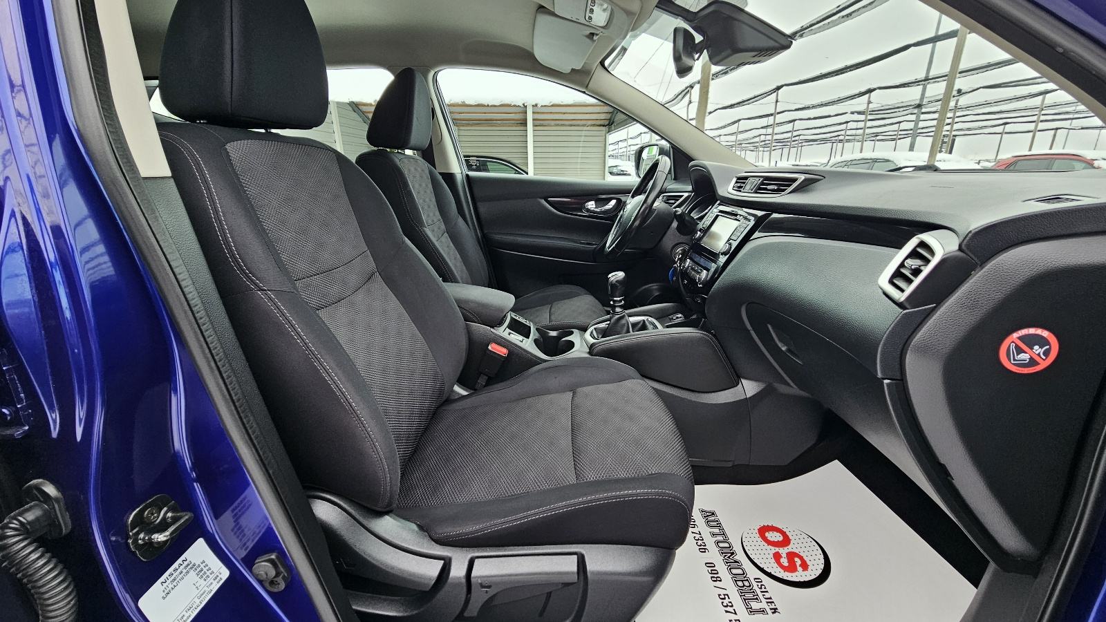 Nissan Qashqai 1,5 dCi 360°NAVIMKAMERA,CLIMATRONIC,GR.SJ,REG.3/2027, fotografija 10