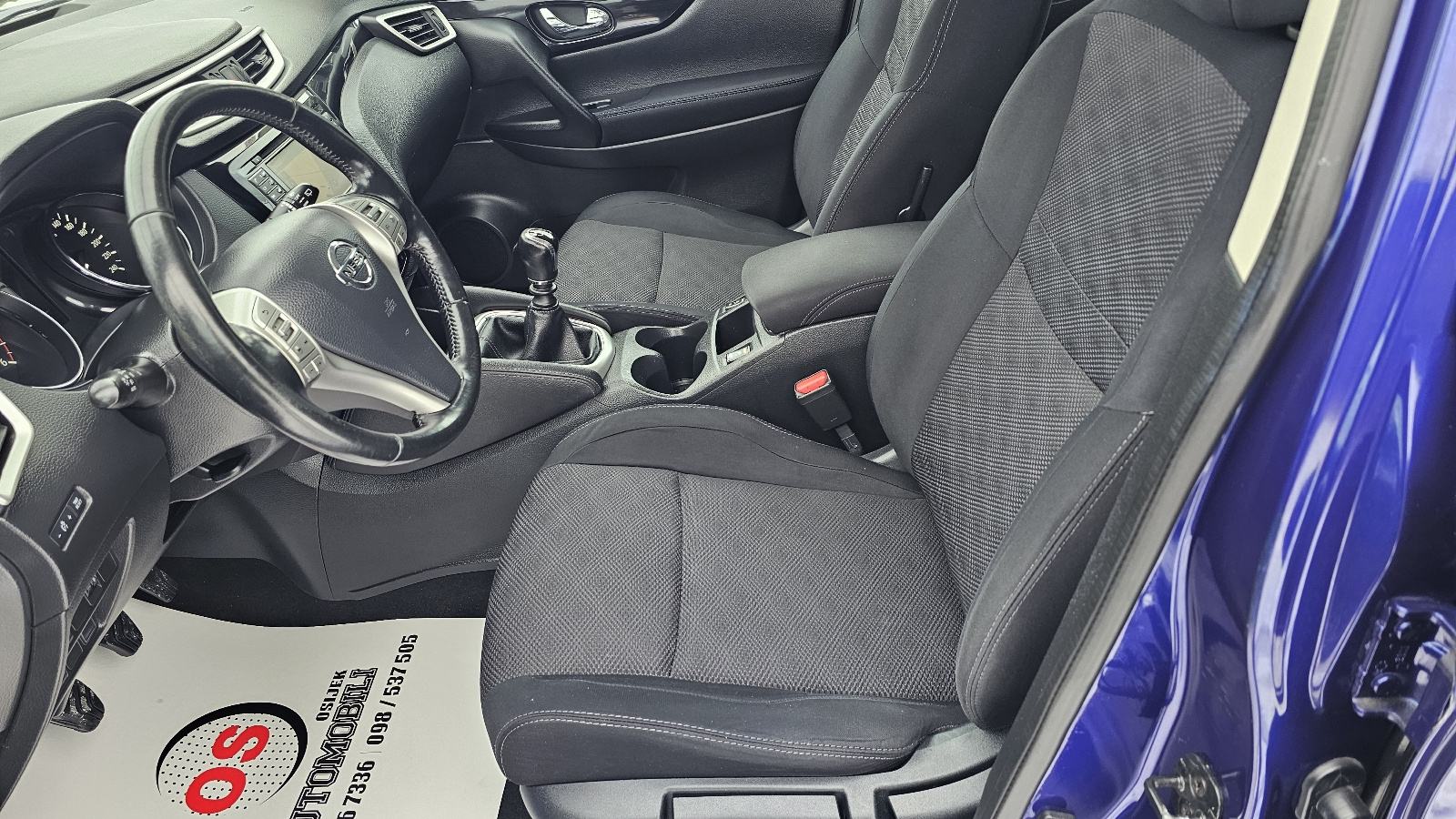 Nissan Qashqai 1,5 dCi 360°NAVIMKAMERA,CLIMATRONIC,GR.SJ,REG.3/2027, fotografija 15
