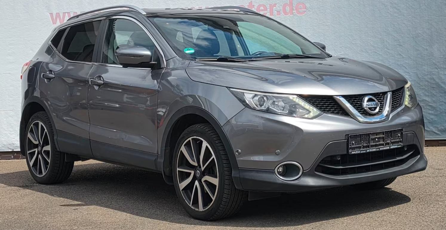 Nissan Qashqai 1,6 dCi 4WD LED navo koža gr.sj. PDCx2 kam360 pano amb., fotografija 1