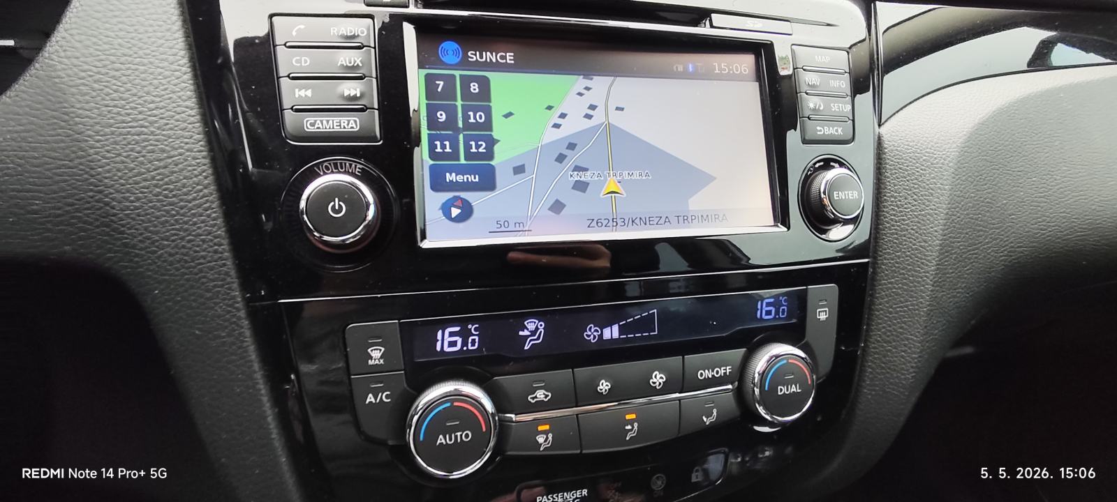 NISSAN QASHQAI 1,6dci 2016g- 91470km-KAO NOV-FIXSNA TOP CJENA-, fotografija 9