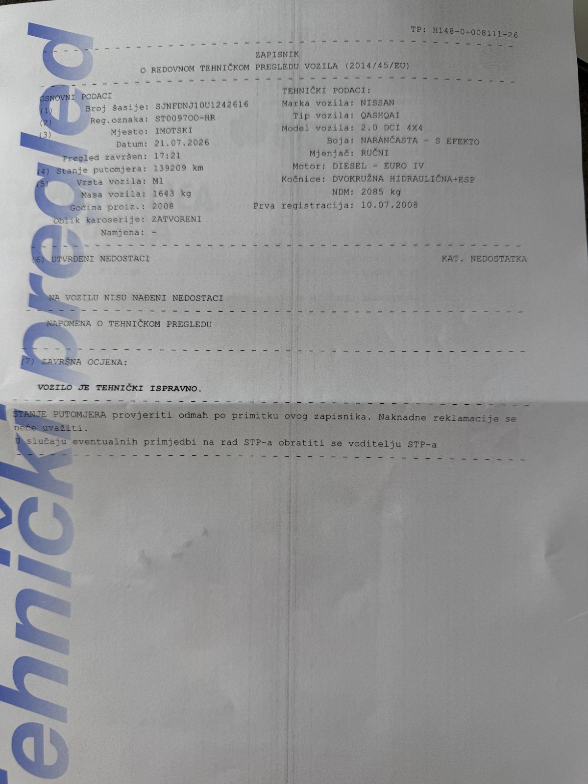 Nissan Qashqai 2,0 dCi-4x4-REG 7/27–HITNO, fotografija 18
