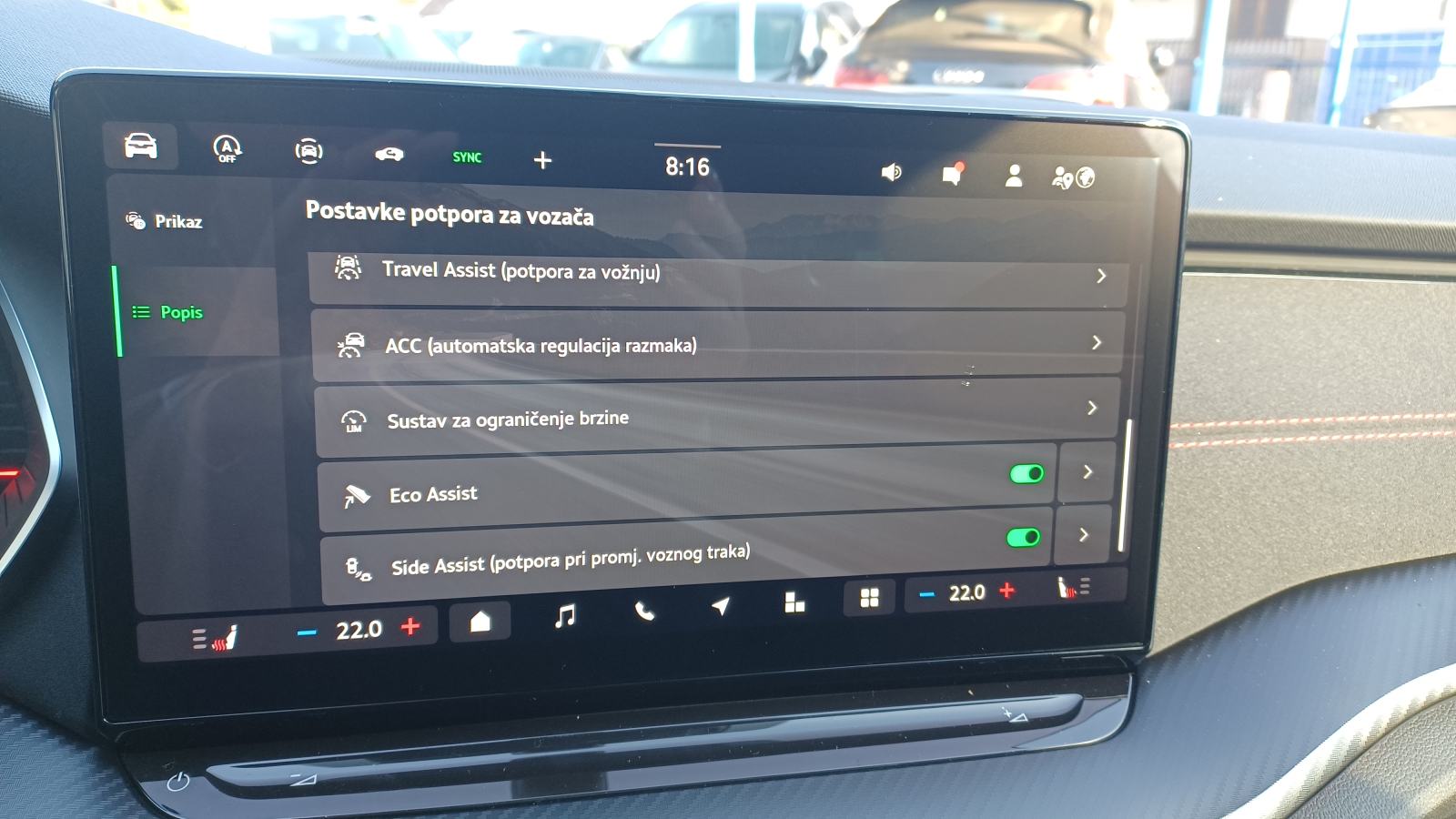 OCTAVIA FL RS 2.0 TSI DSG 195 kw,VIRT,MATRIX LED,360 KAM,ACC,DCC,19", fotografija 16