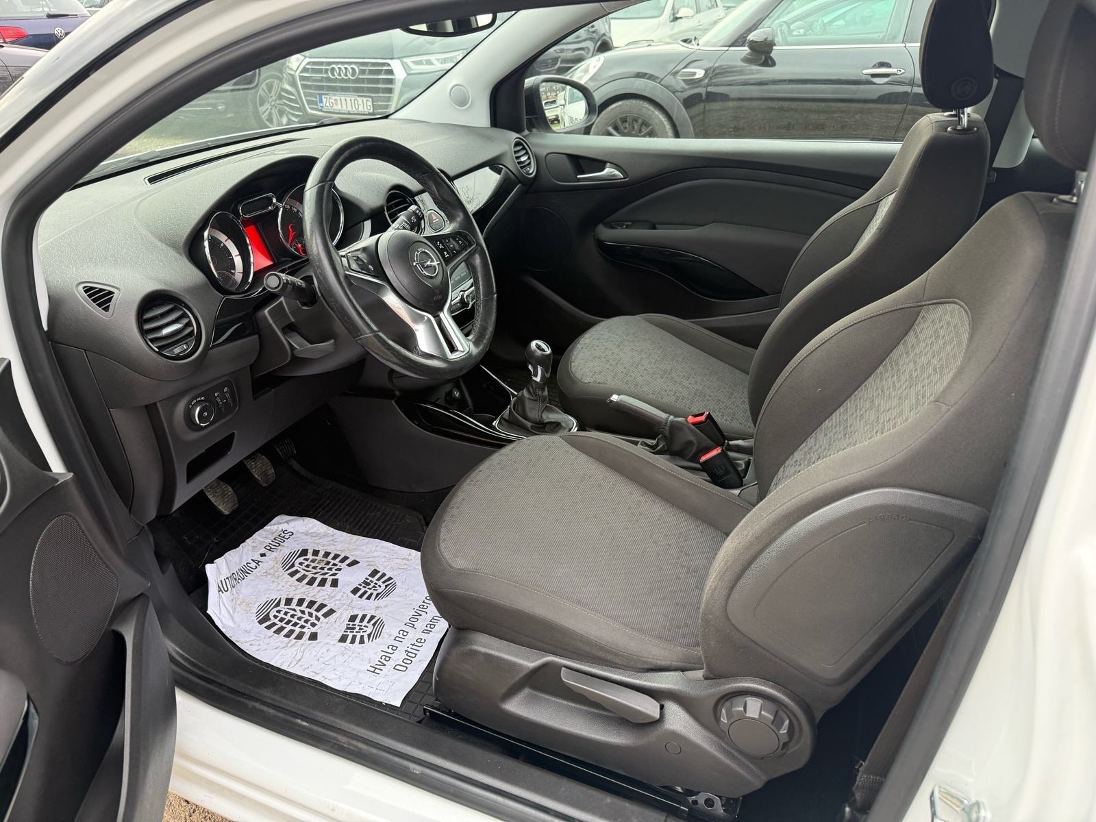Opel Adam 1.2 -KLIMA-ALU-MFV-TEMPOMAT-NEMA 5%-KARTICE, fotografija 11