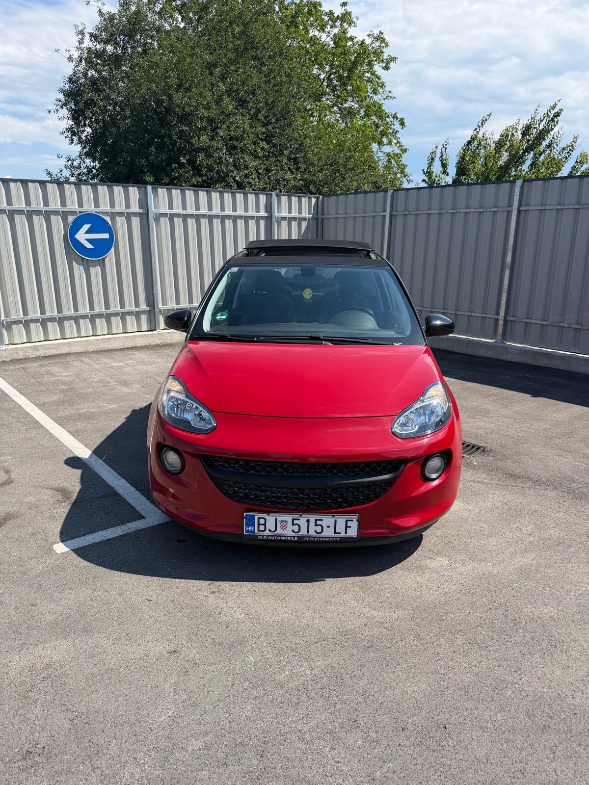 Opel Adam 2017 Panoramski siber 1.4 benzinac, fotografija 3