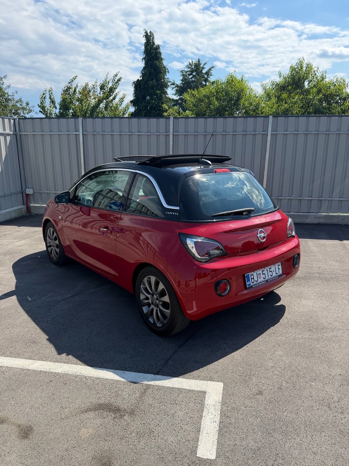 Opel Adam 2017 Panoramski siber 1.4 benzinac, fotografija 6