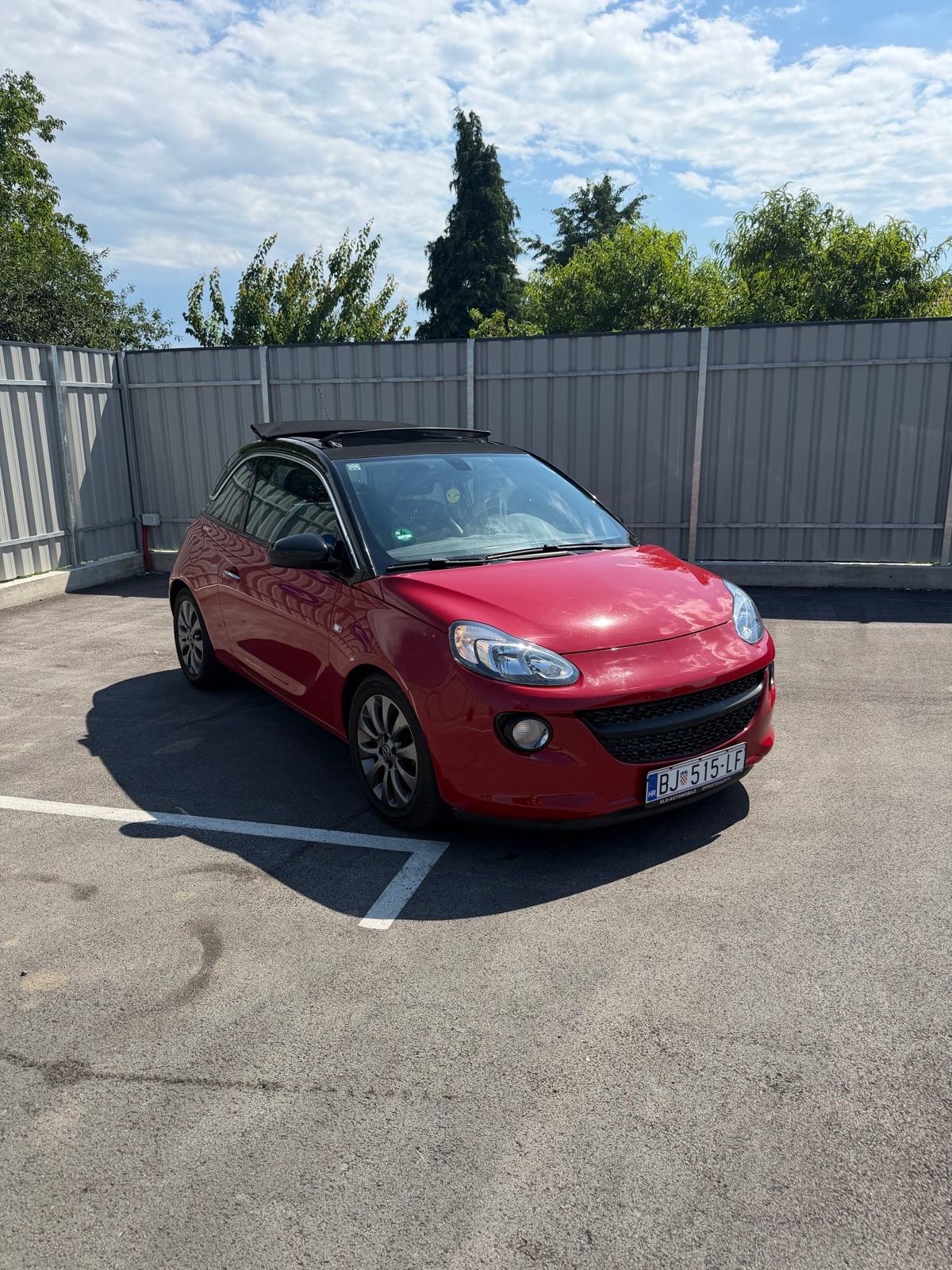 Opel Adam 2017 Panoramski siber 1.4 benzinac, fotografija 2