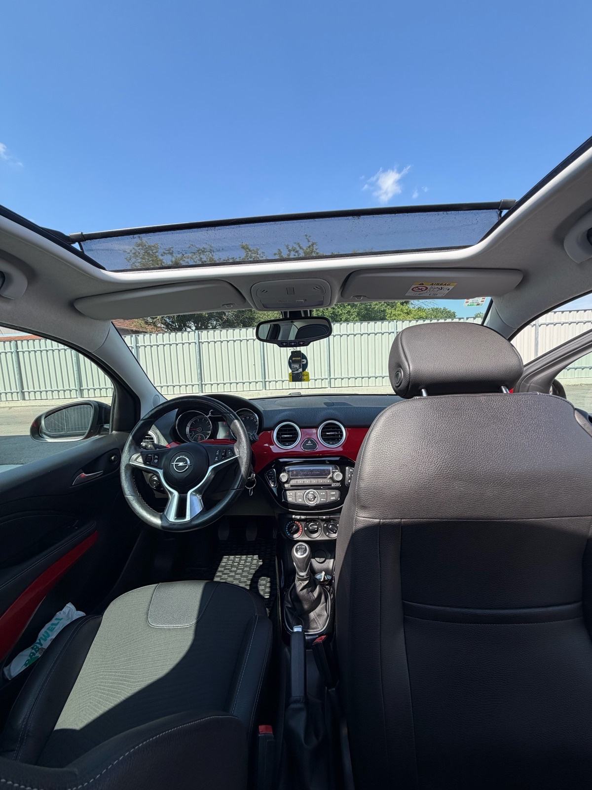 Opel Adam 2017 Panoramski siber 1.4 benzinac, fotografija 10