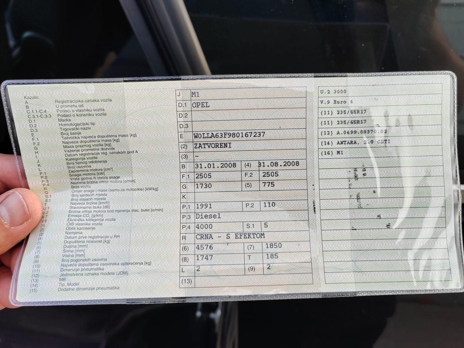Opel Antara 2.0cdti 4x4, fotografija 11