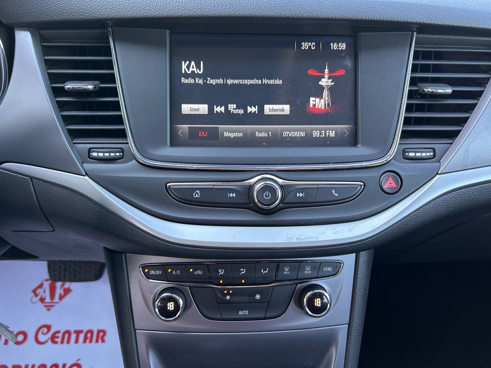 Opel Astra 1,0 Turbo 2017.,AUTOMATIK, HR VOZILO, GARANCIJA, 7300 €, fotografija 15