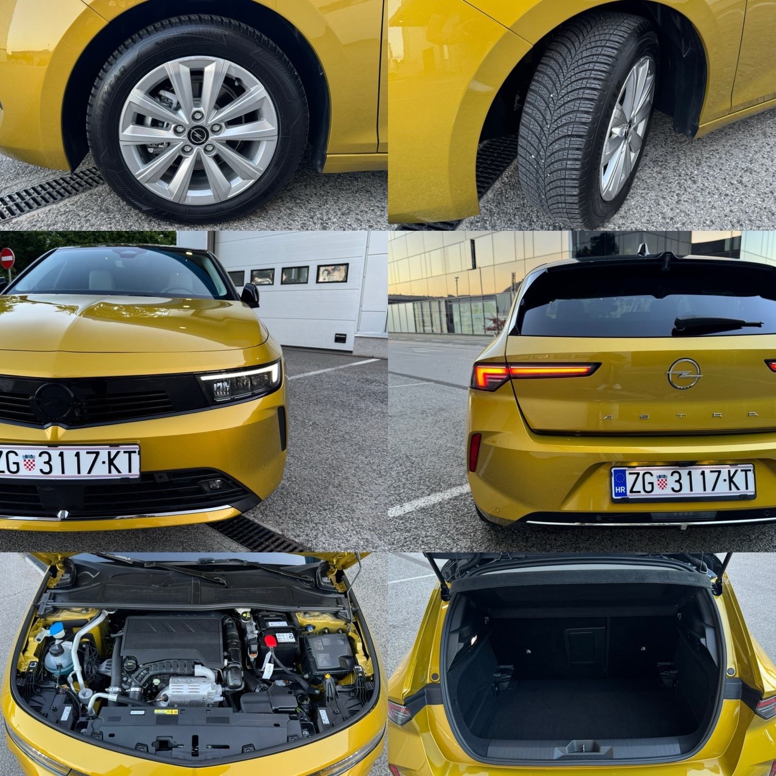 Opel Astra 1,2 Turbo *ELEGANCE,96 KW,ORIGINAL KM,2xKLJUČA,FULL OPREMA*, fotografija 16
