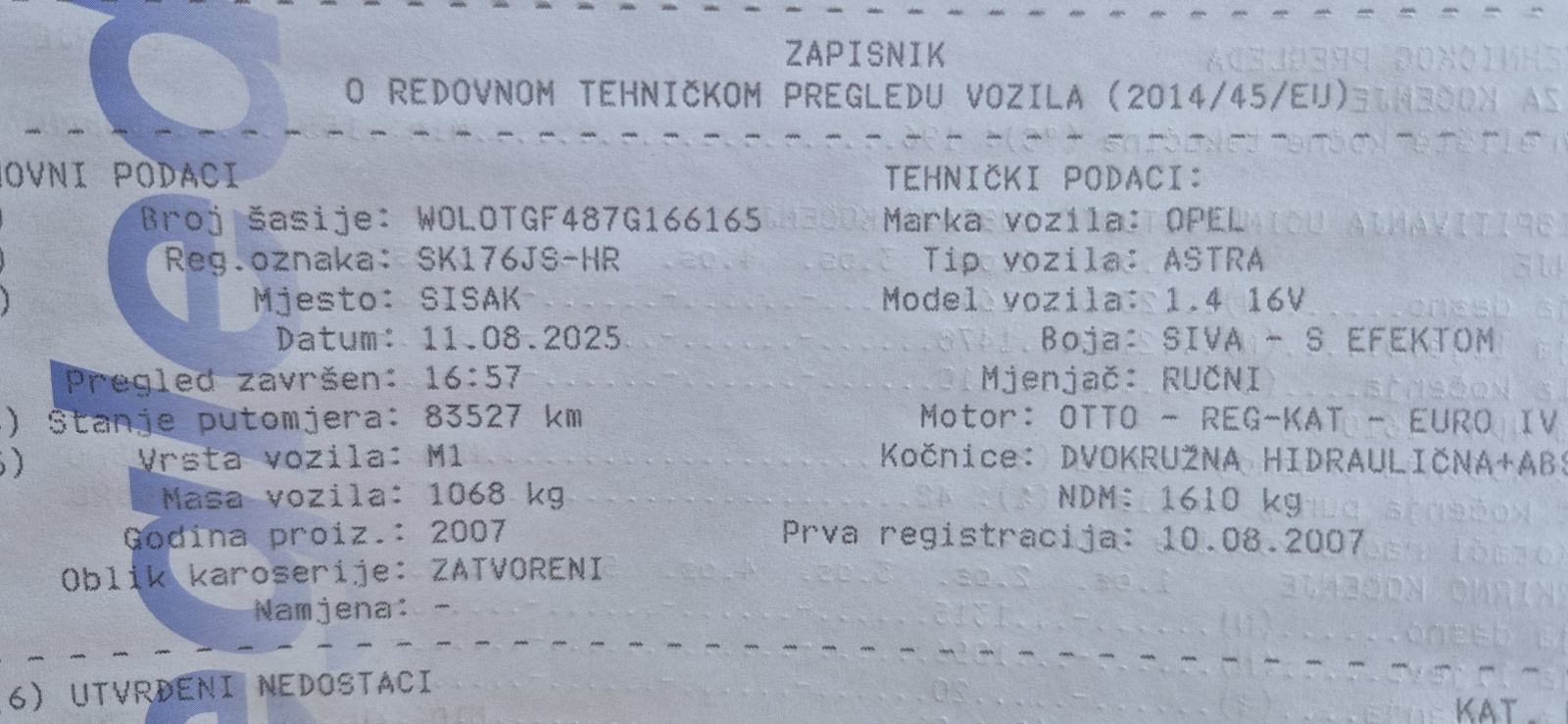 Opel Astra 1,4..KLIMA..90000 KM..HR VOZILO, fotografija 12