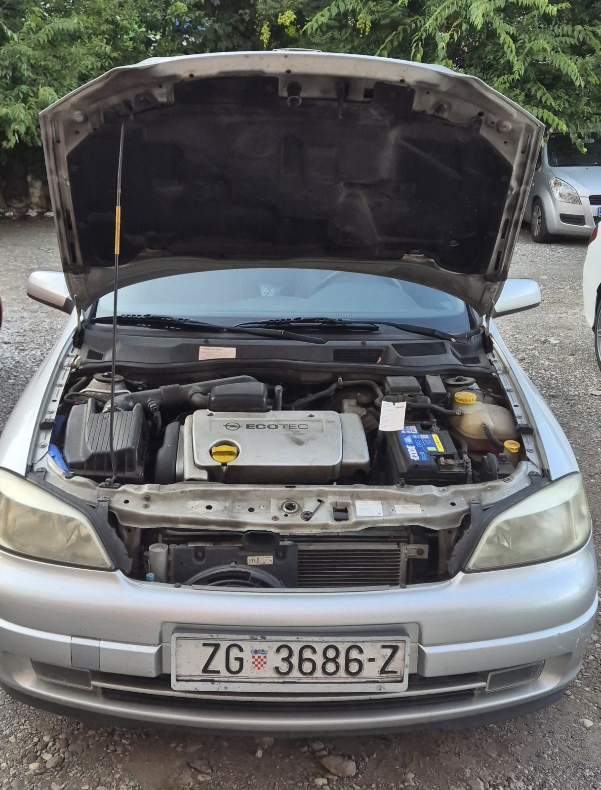 Opel Astra 1.6 16V, 2001. 242000km, prvi vlasnik, reg. do 3/27, klima, fotografija 8