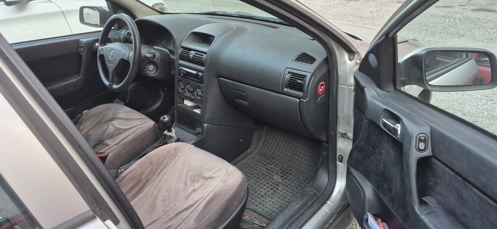 Opel Astra 1.6 16V, 2001. 242000km, prvi vlasnik, reg. do 3/27, klima, fotografija 9