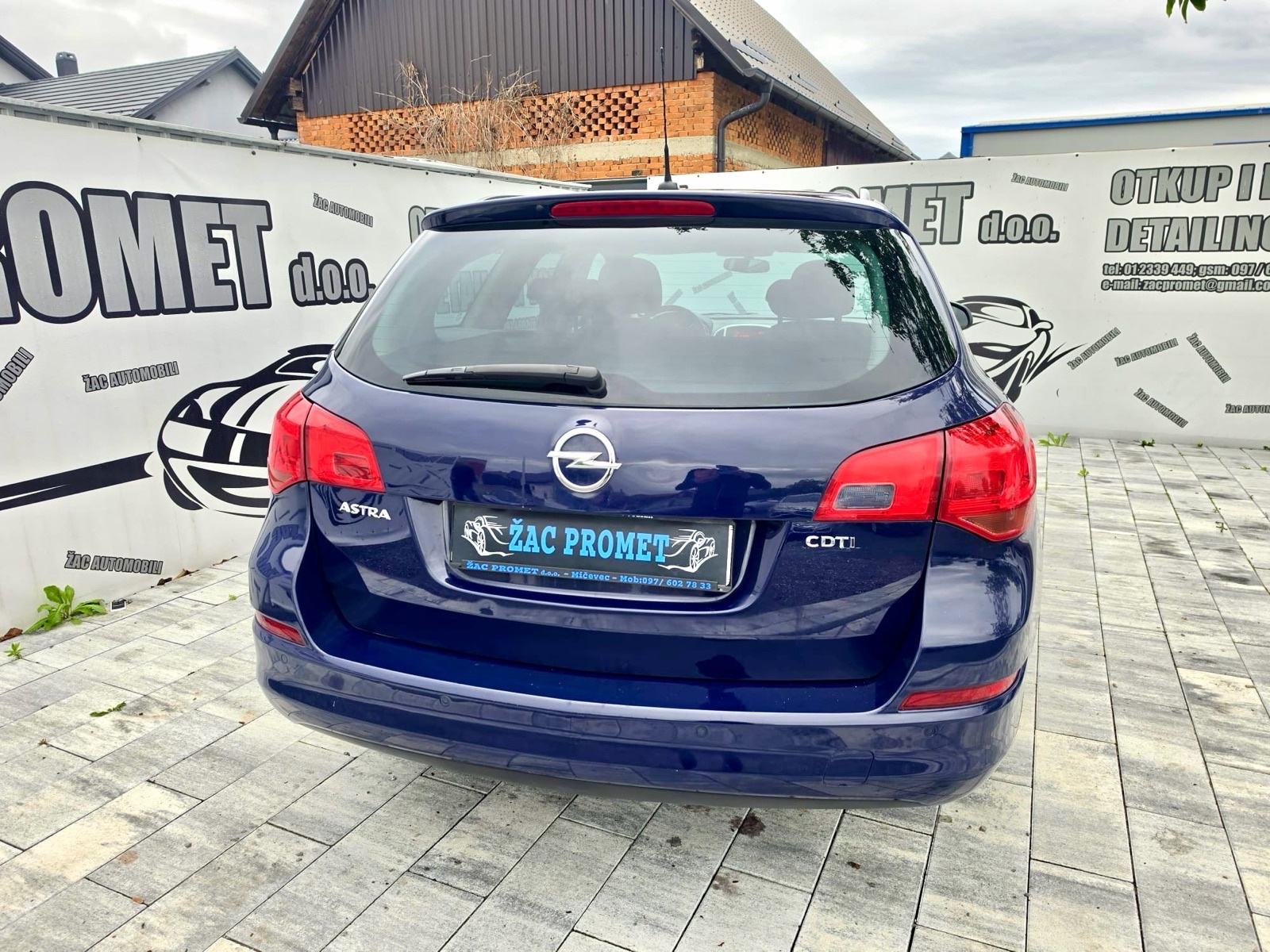 Opel Astra 1,7 CDTI = ODLICAN AUTIĆ = KLIMA ** KRED- KART ** REG-10MJ, fotografija 8