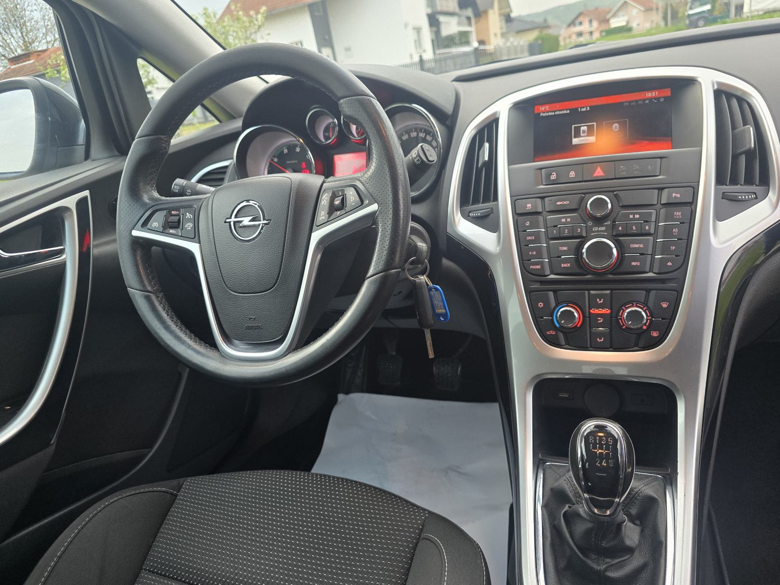 Opel Astra Karavan 1,7 CDTI-2015gd.md-NAVIGACIJA-klima,alu,kuka,KARTIC, fotografija 15