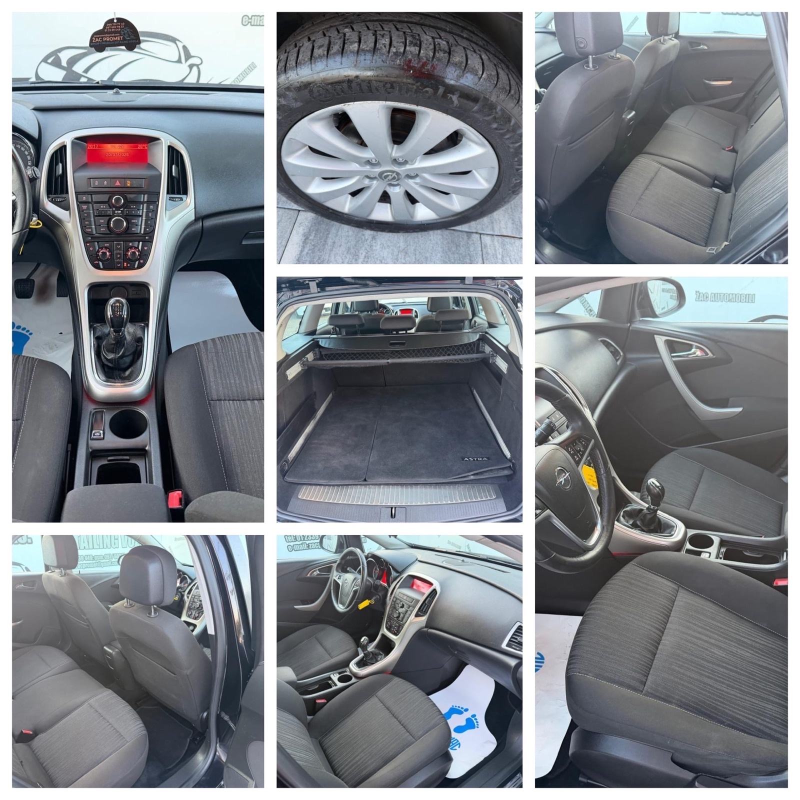 Opel Astra Karavan Sports 1,4 #HR AUTO# SERVISNA# KLIMA# KARTICE-36, fotografija 5