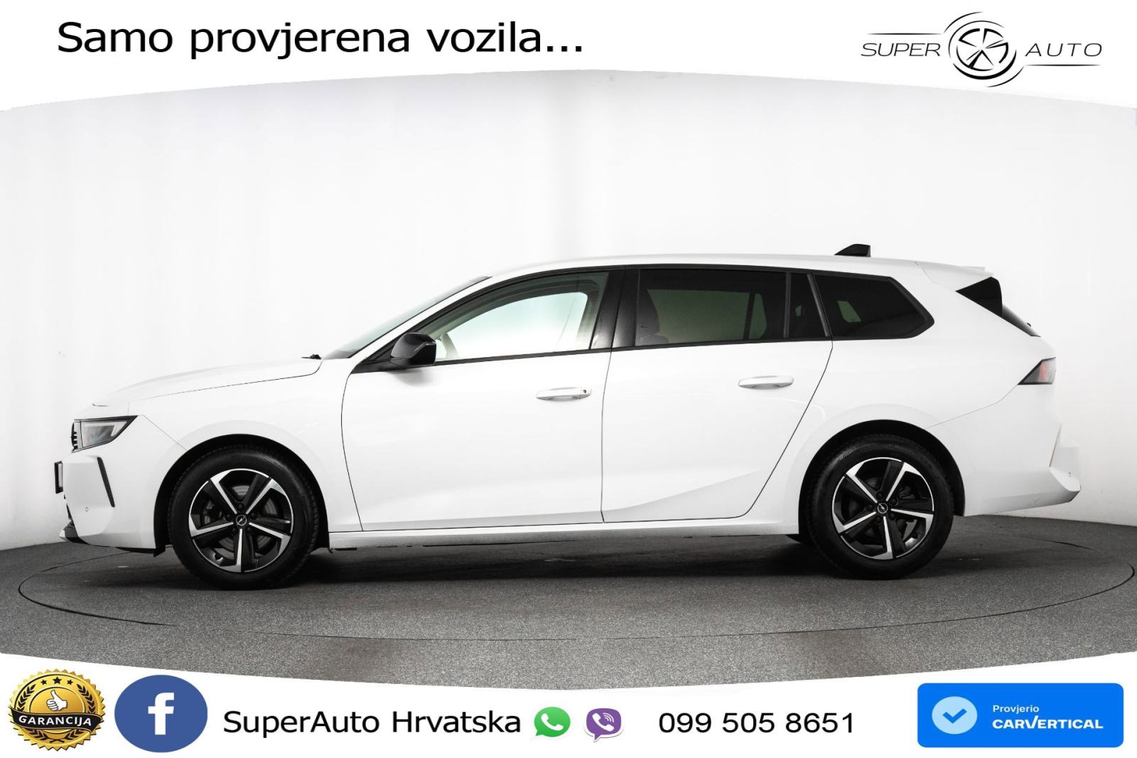 Opel Astra ST 1.5d Aut. 131 KS, LED+ACC+GR SJED+KUKA+VIRT+PDC, fotografija 3