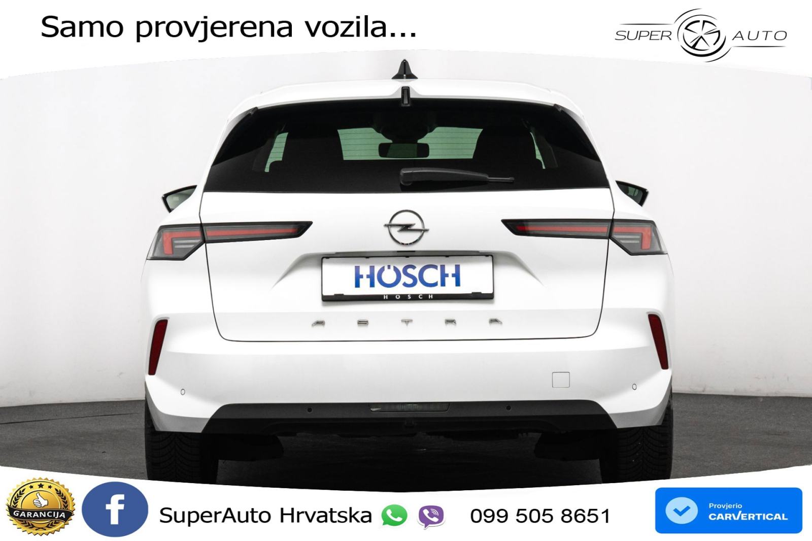 Opel Astra ST 1.5d Aut. 131 KS, LED+ACC+GR SJED+KUKA+VIRT+PDC, fotografija 4