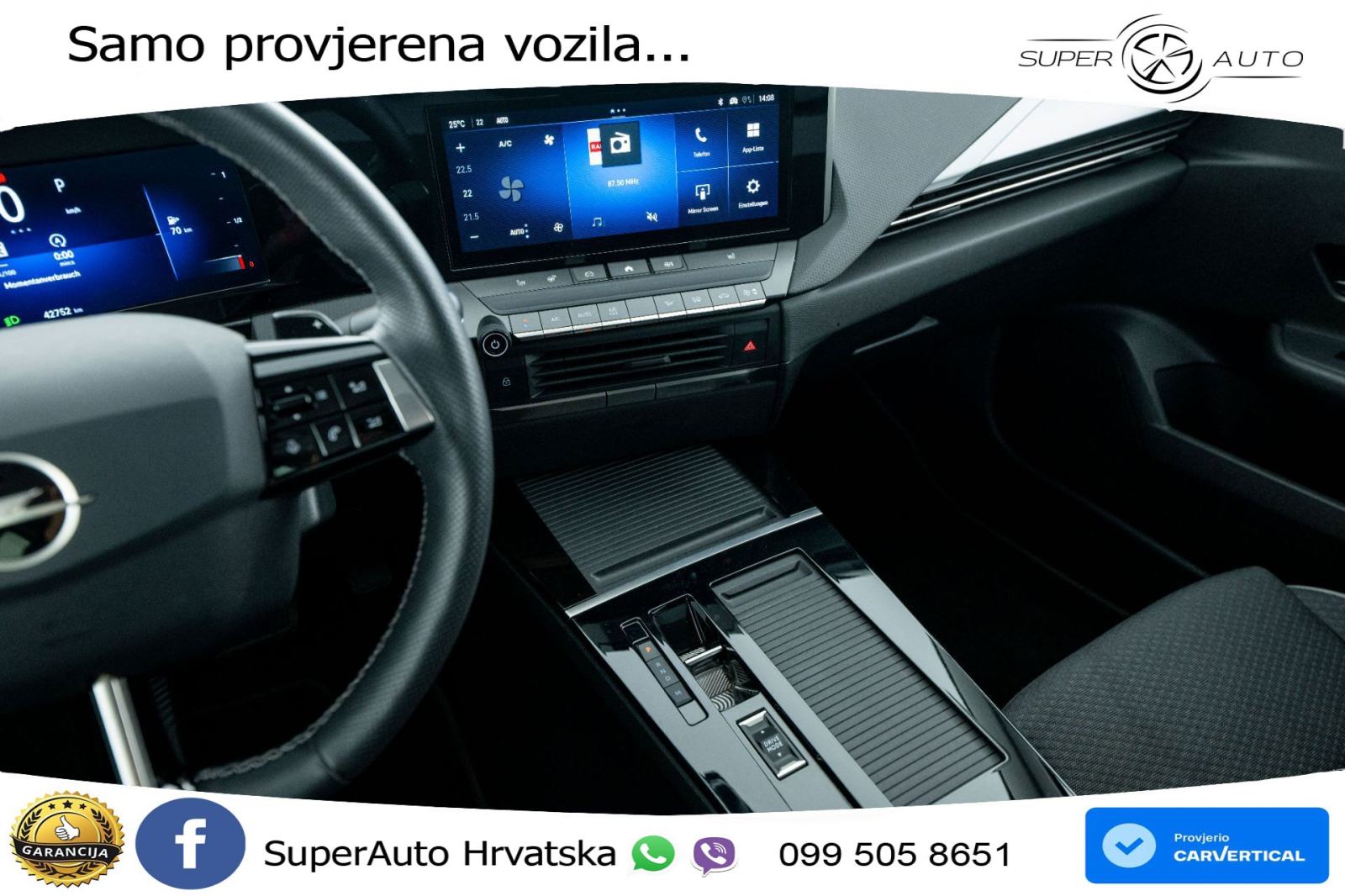 Opel Astra ST 1.5d Aut. 131 KS, LED+ACC+GR SJED+KUKA+VIRT+PDC, fotografija 14